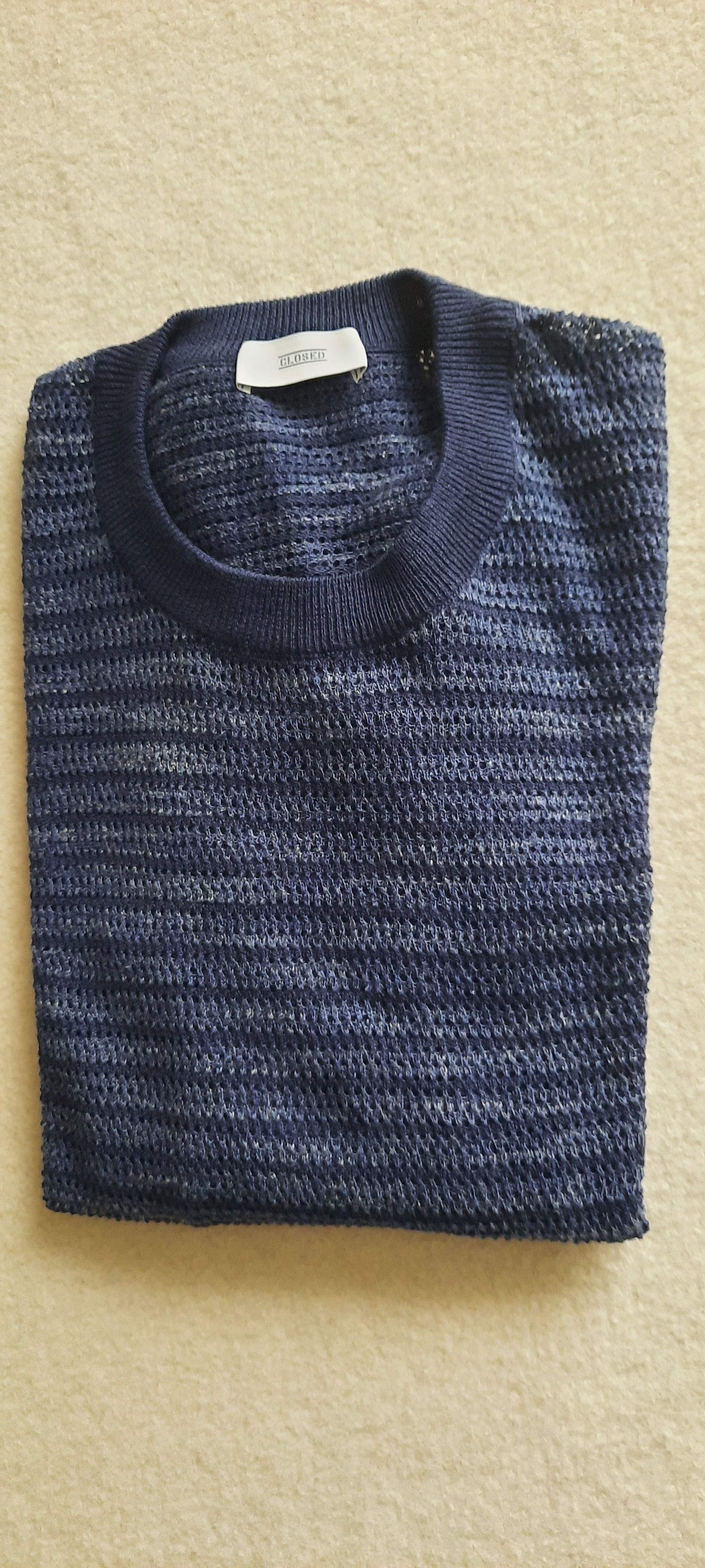CLOSED CLOSED Men's Sweater Blue M Size US M / EU 48-50 / 2 - 3 Thumbnail