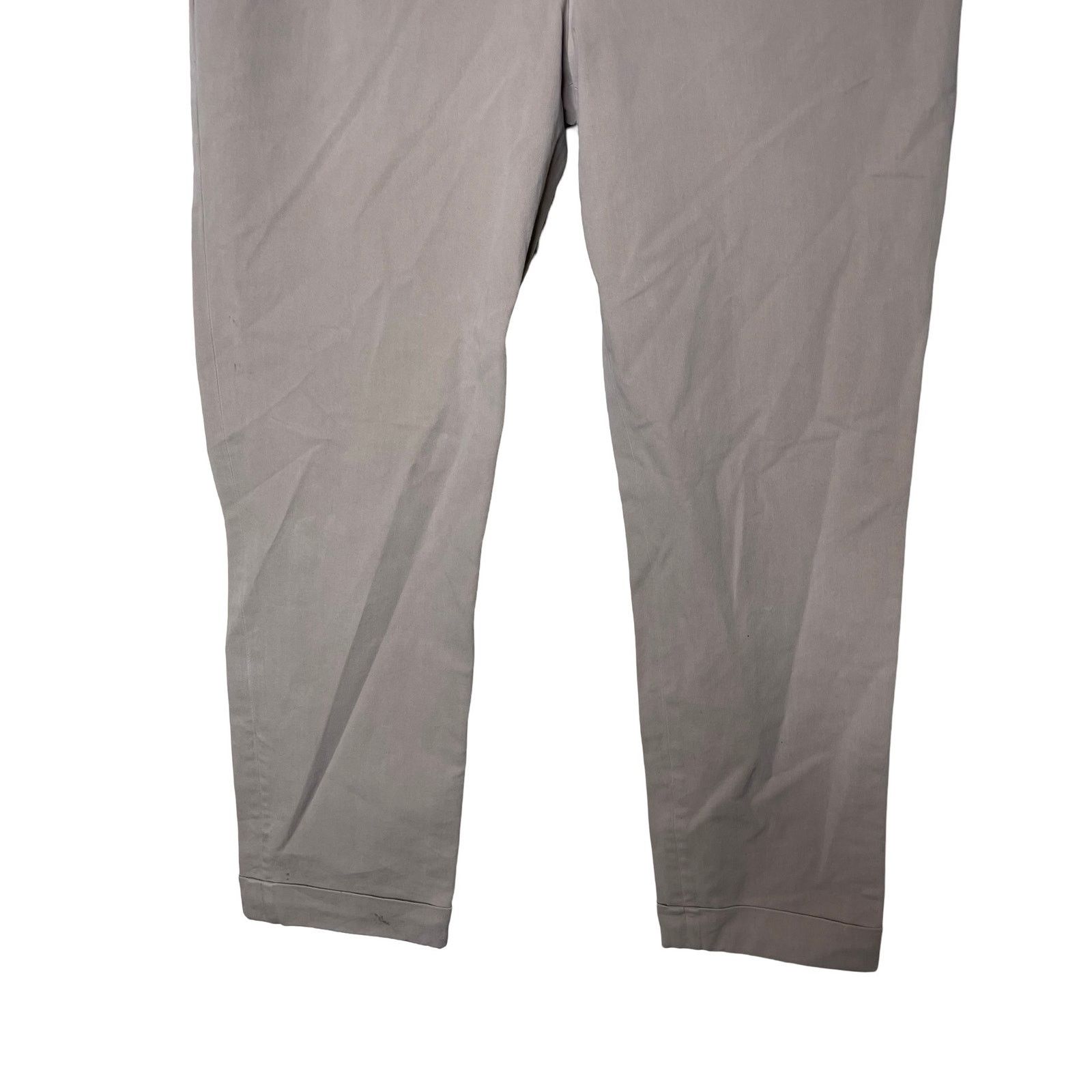 Brunello Cucinelli Brunello Cucinelli Pixie Straight Ankle Pants Gray 4 Size 27" / US 4 / IT 40 - 3 Thumbnail