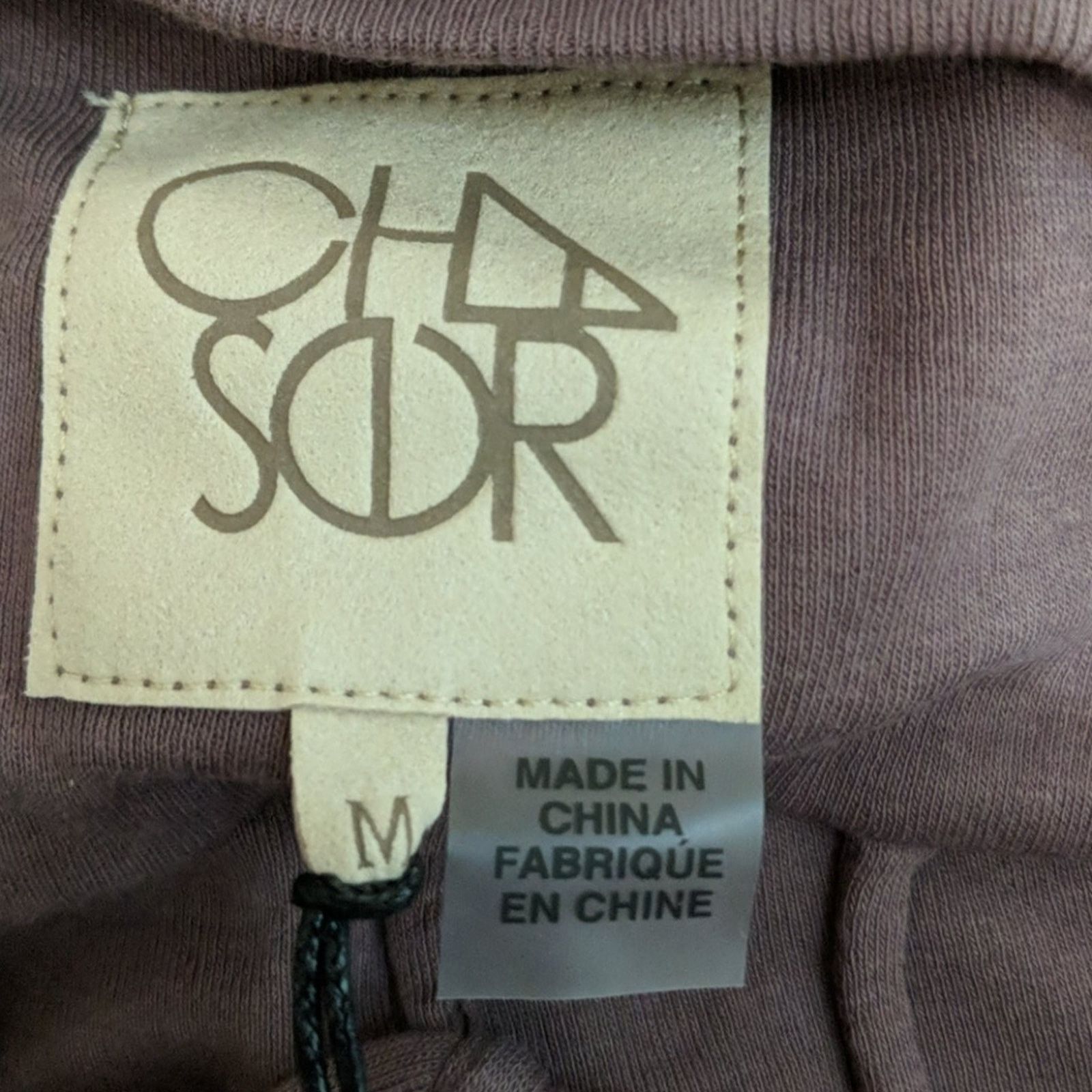 Chaser Brand CHASER Purple Scoop Neck Casual Tee Medium NEW Size M / US 6-8 / IT 42-44 - 7 Thumbnail