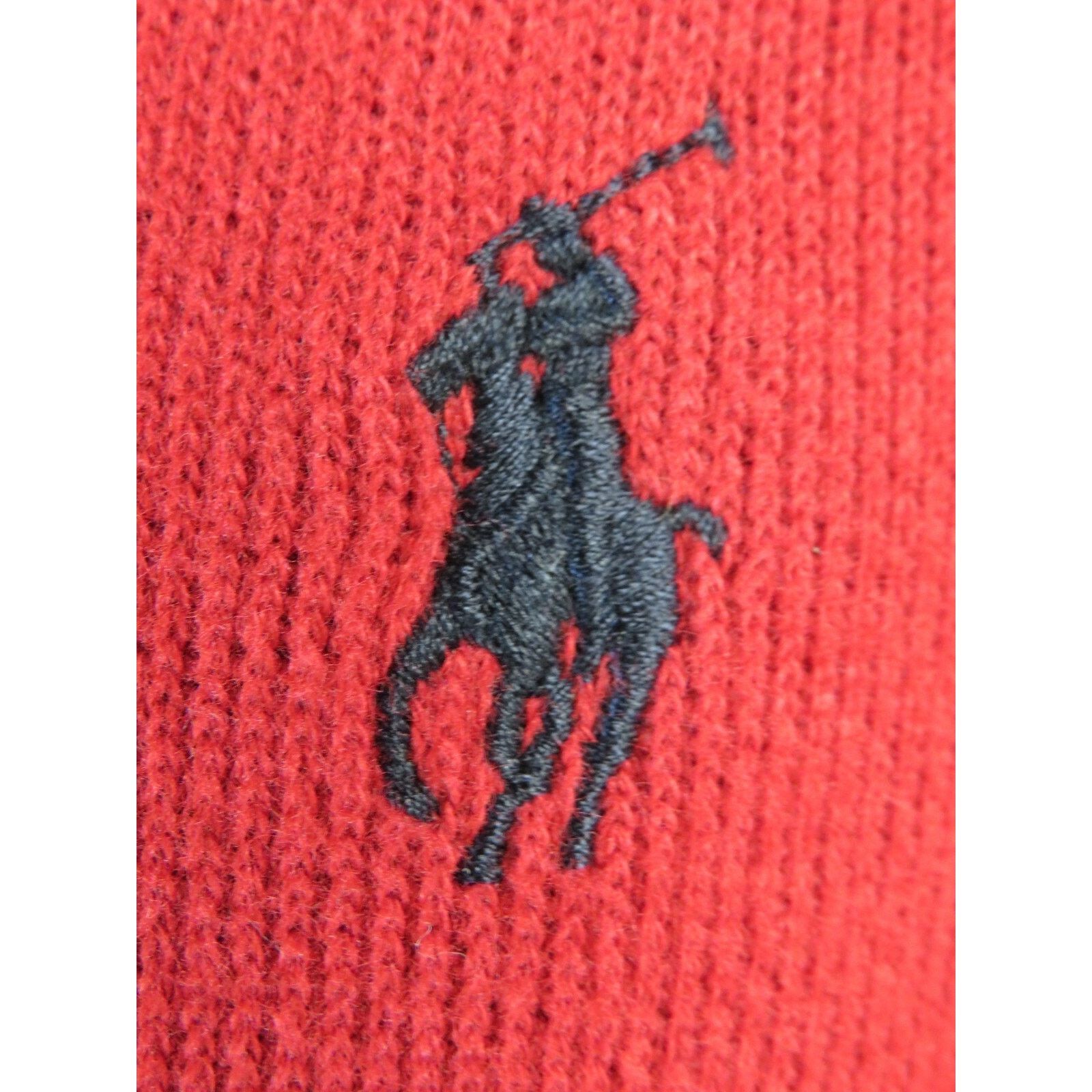Ralph Lauren RALPH LAUREN POLO RED COTTON LONG SLEEVE 1/2 ZIP PULLOVER XL Size US XL / EU 56 / 4 - 2 Thumbnail