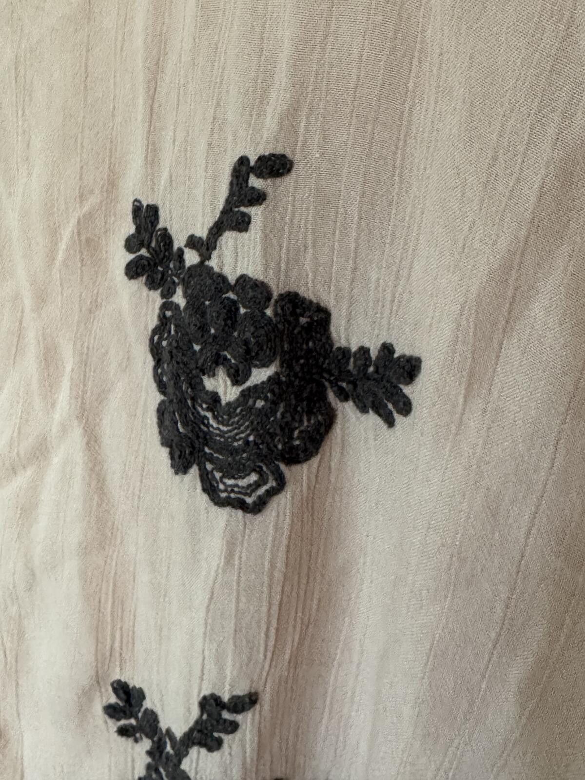 Free People Free People XS Emma Floral Embroidered Size XS / US 0-2 / IT 36-38 - 3 Thumbnail