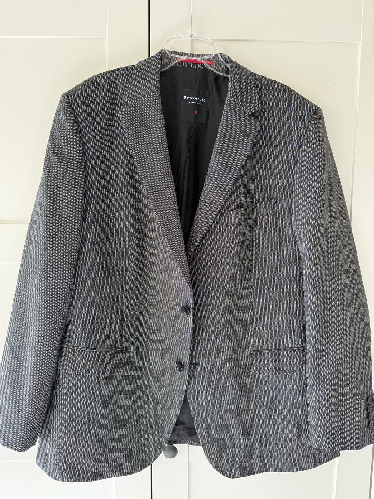 BENVENUTO. Benvenuto grey suit wool size.48S Size 48S - 5 Thumbnail