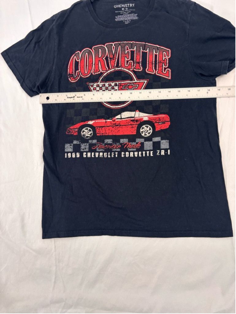Chemistry Men's Chemistry Corvette Graphic T-Shirt, Size M, Black Size US M / EU 48-50 / 2 - 3 Thumbnail