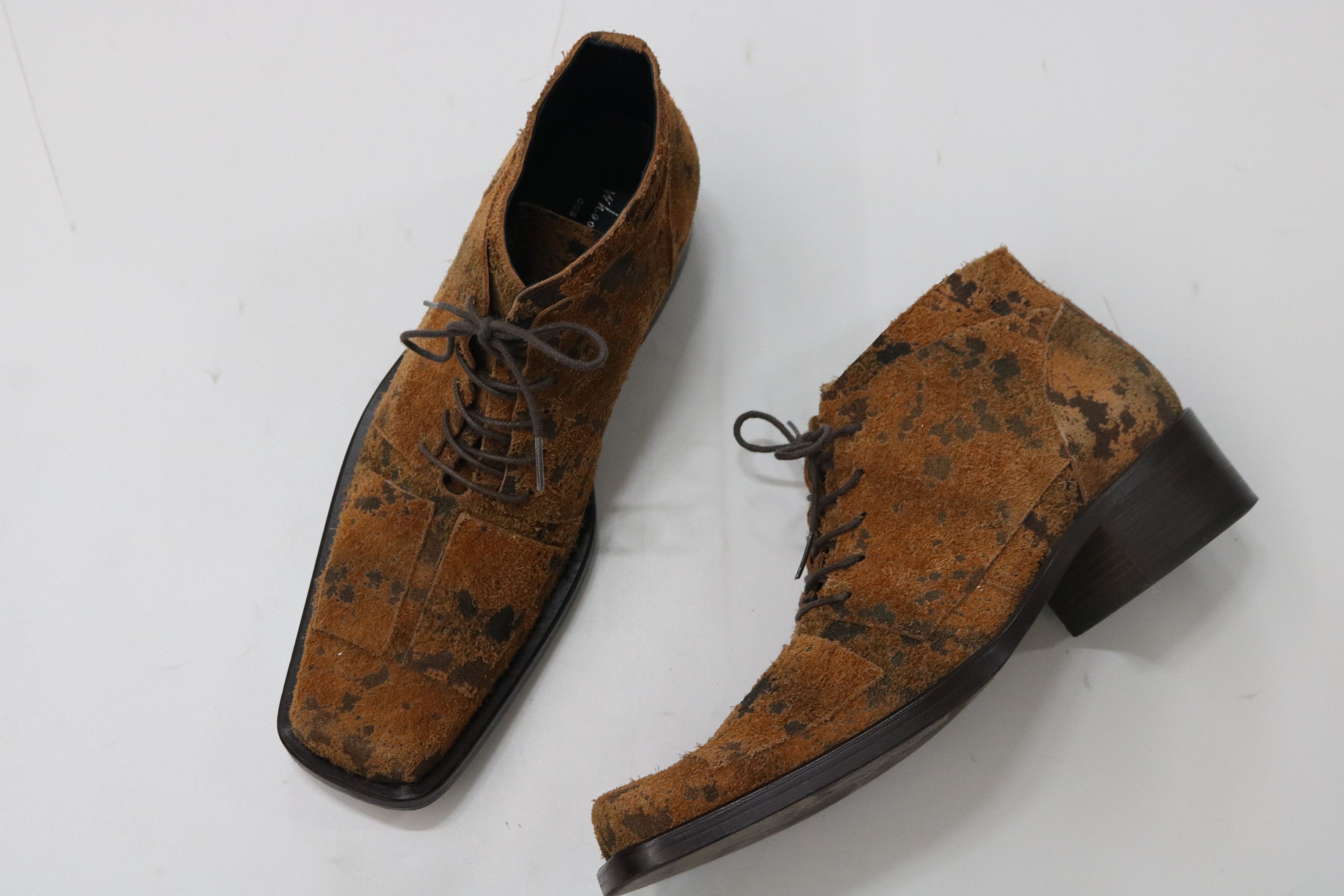 Other WHOOP DE DOO Square Toe Suede Boots Size US 7 / EU 40 - 2 Thumbnail