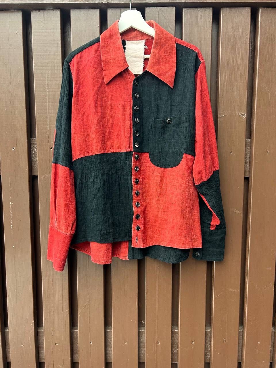 John Alexander Skelton John Alexander Skelton CX Naturally dyed patched Rugby shirt Size US M / EU 48-50 / 2 - 1 Thumbnail