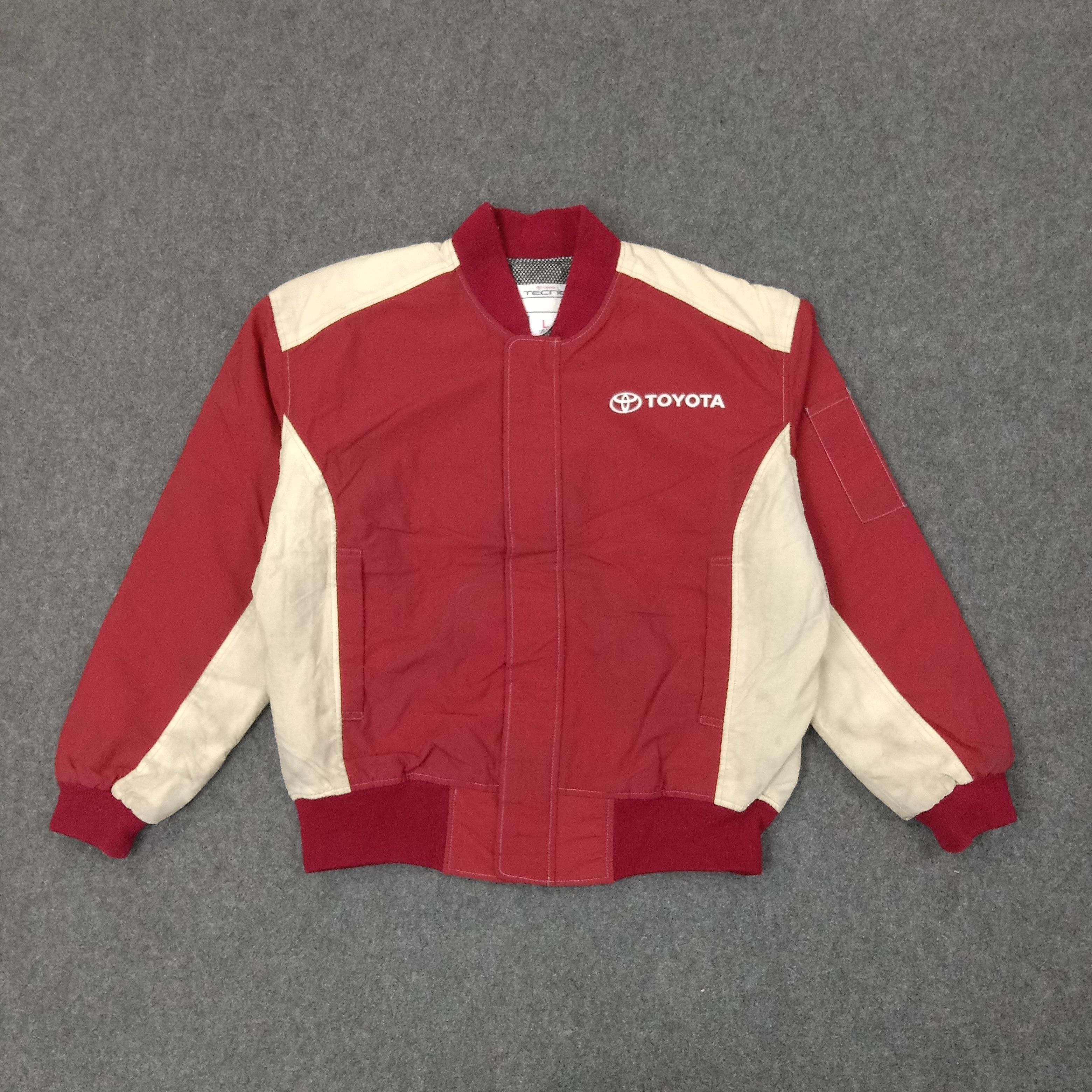 Japanese Brand Toyota Techno Japanese Racing Team Bombers Jacket C240N18 Size US XXL / EU 58 / 5 - 3 Thumbnail