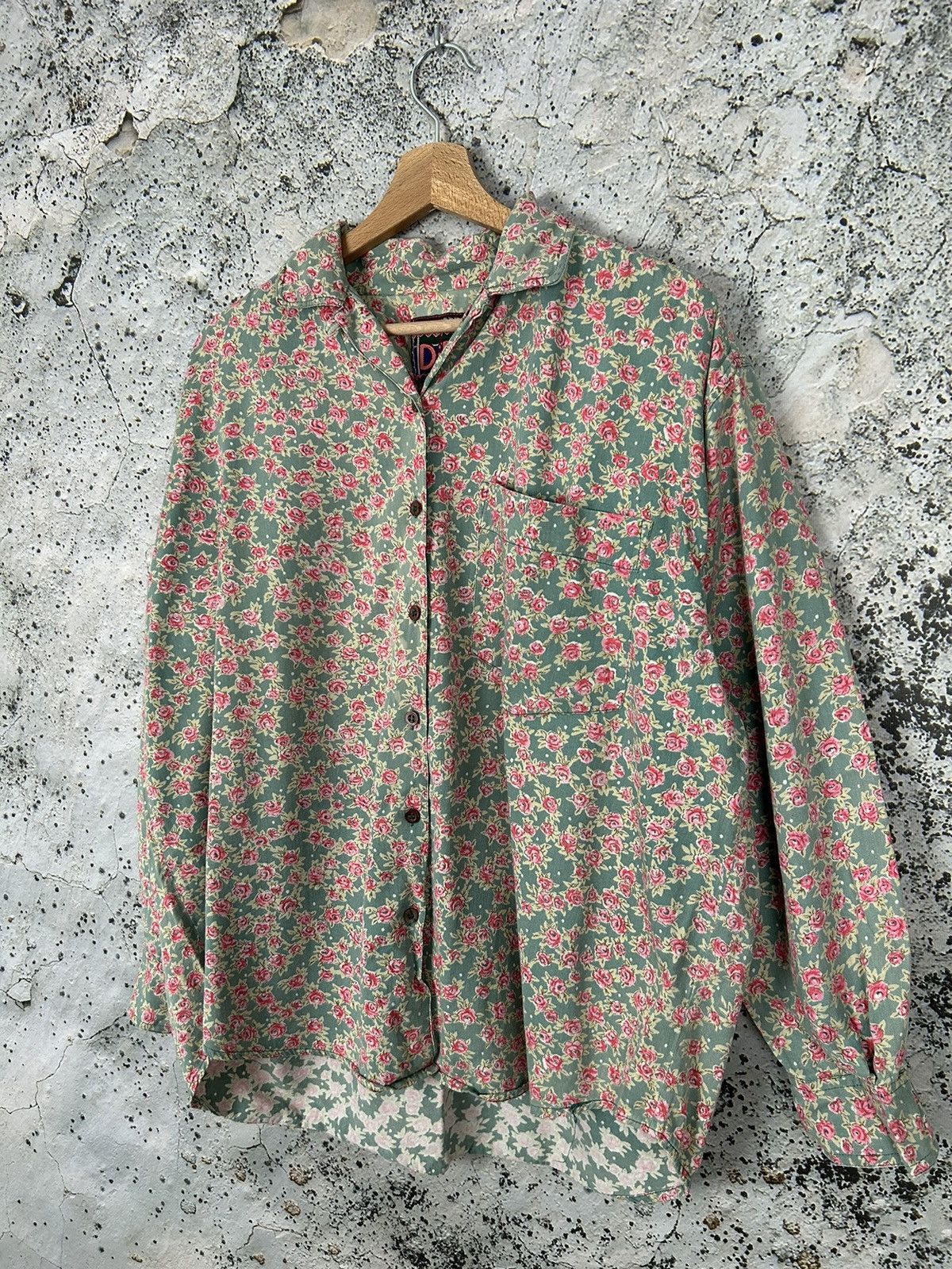 Vintage Vintage Floral 90s Shirt Rare Grunge Streetwear Archival Size US M / EU 48-50 / 2 - 2 Thumbnail