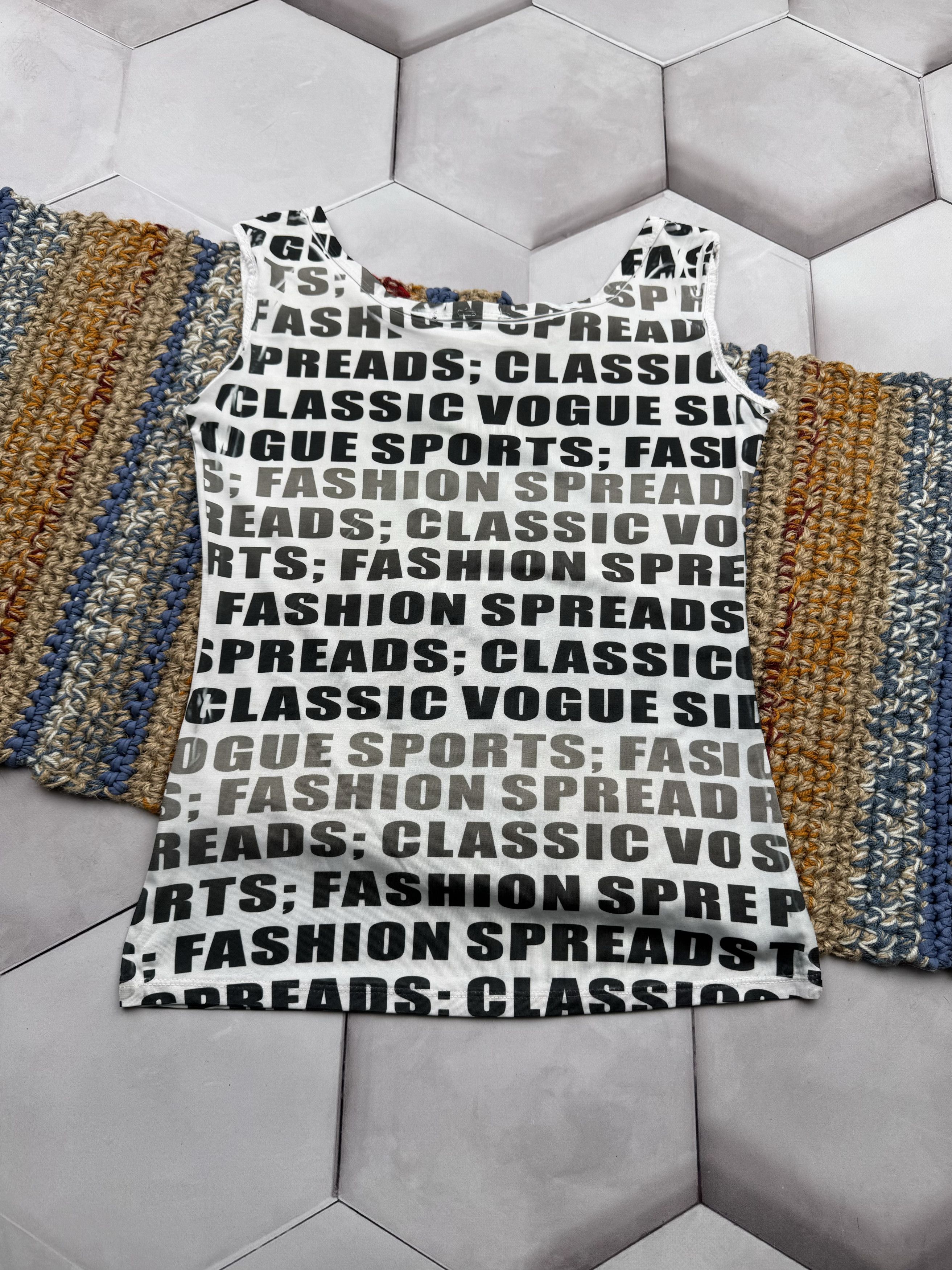 Vintage Vintage Tank Top (E4) Size M / US 6-8 / IT 42-44 - 2 Thumbnail
