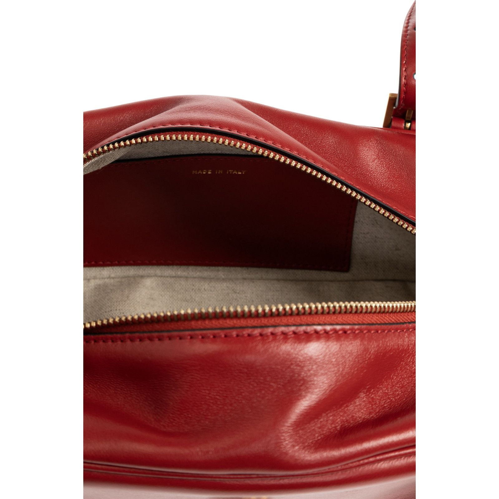 Versace VERSACE Medusa Head Small Red Leather Shoulder Bag New & Aut Size ONE SIZE - 4 Thumbnail