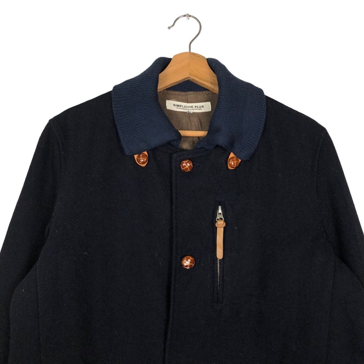 45rpm 🔥Vintage Wool Jacket Worker Simplicite Plus Japan Size US M / EU 48-50 / 2 - 3 Thumbnail
