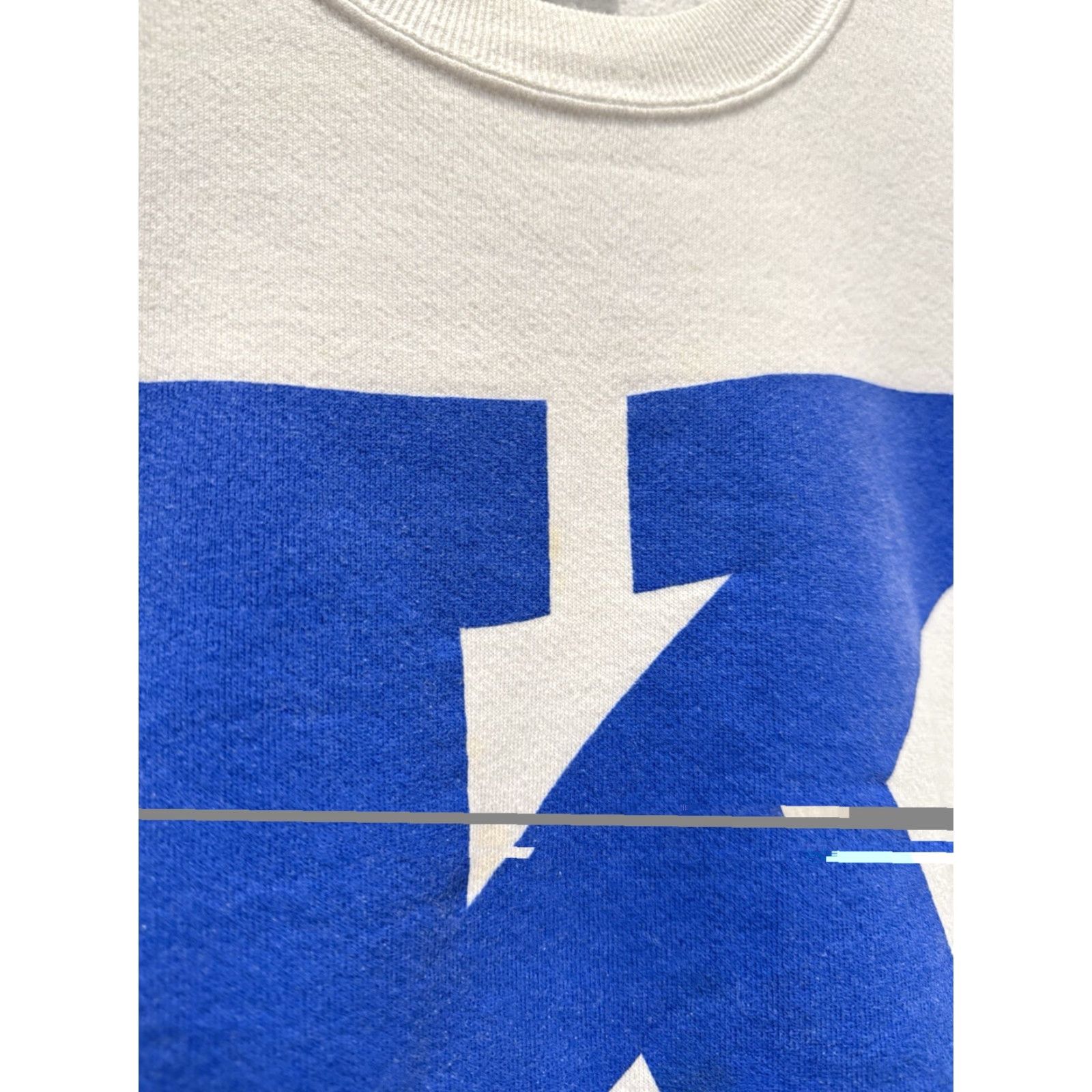 Vintage VINTAGE University Of Kentucky Wildcats White Sweatshirt XL Men 90s Signet Pullover USA Size US XL / EU 56 / 4 - 5 Thumbnail