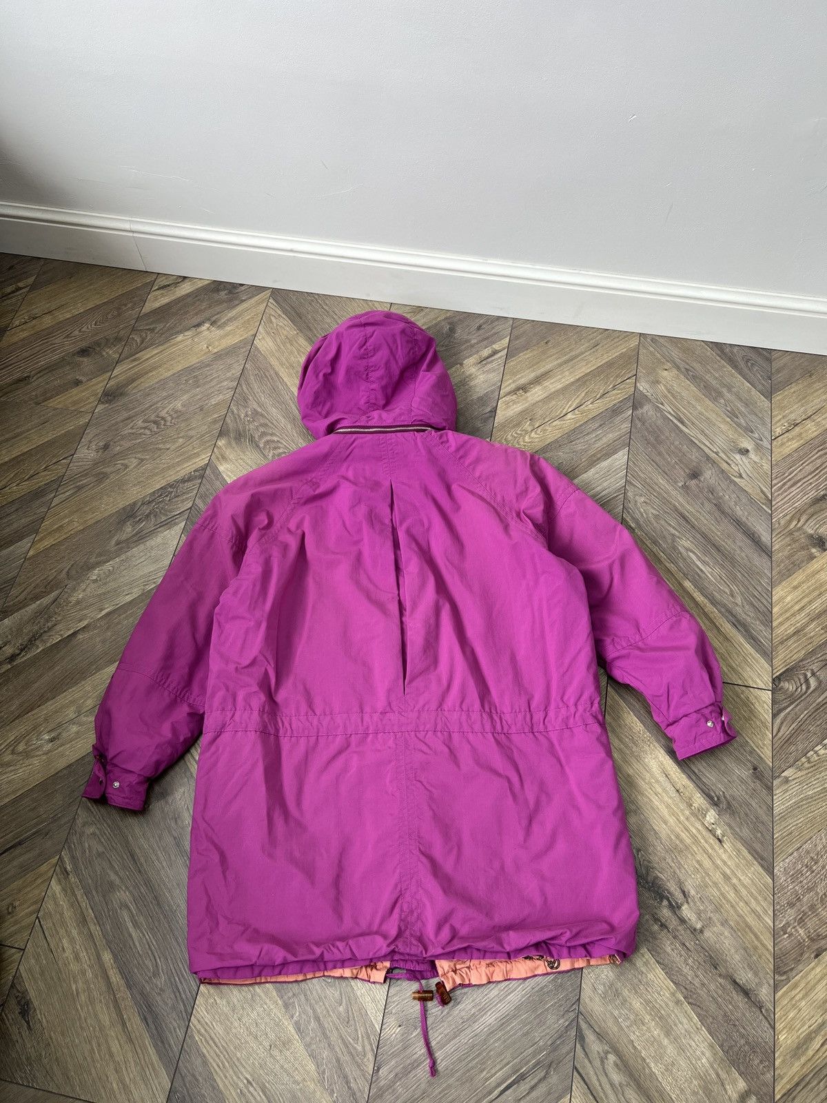 Bogner Vintage Bogner Women’s Magenta Hooded Parka Outdoor Jacket Size L / US 10 / IT 46 - 14 Thumbnail