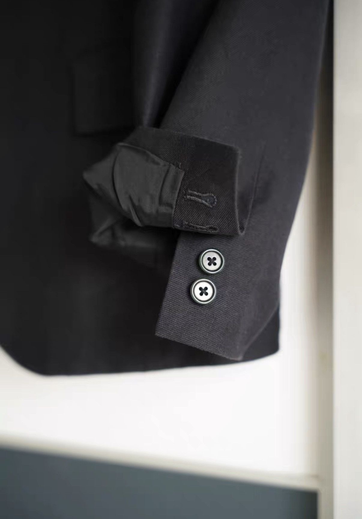 Yohji Yamamoto Yohji Yamamoto 10ss Takeshi Kitano Blazer K4 Size US XL / EU 56 / 4 - 4 Thumbnail