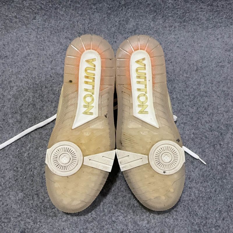 Louis Vuitton Louis Vuitton Transparent Logo Fashion Sneakers - Size US 7.5 / EU 40-41 - 4 Thumbnail