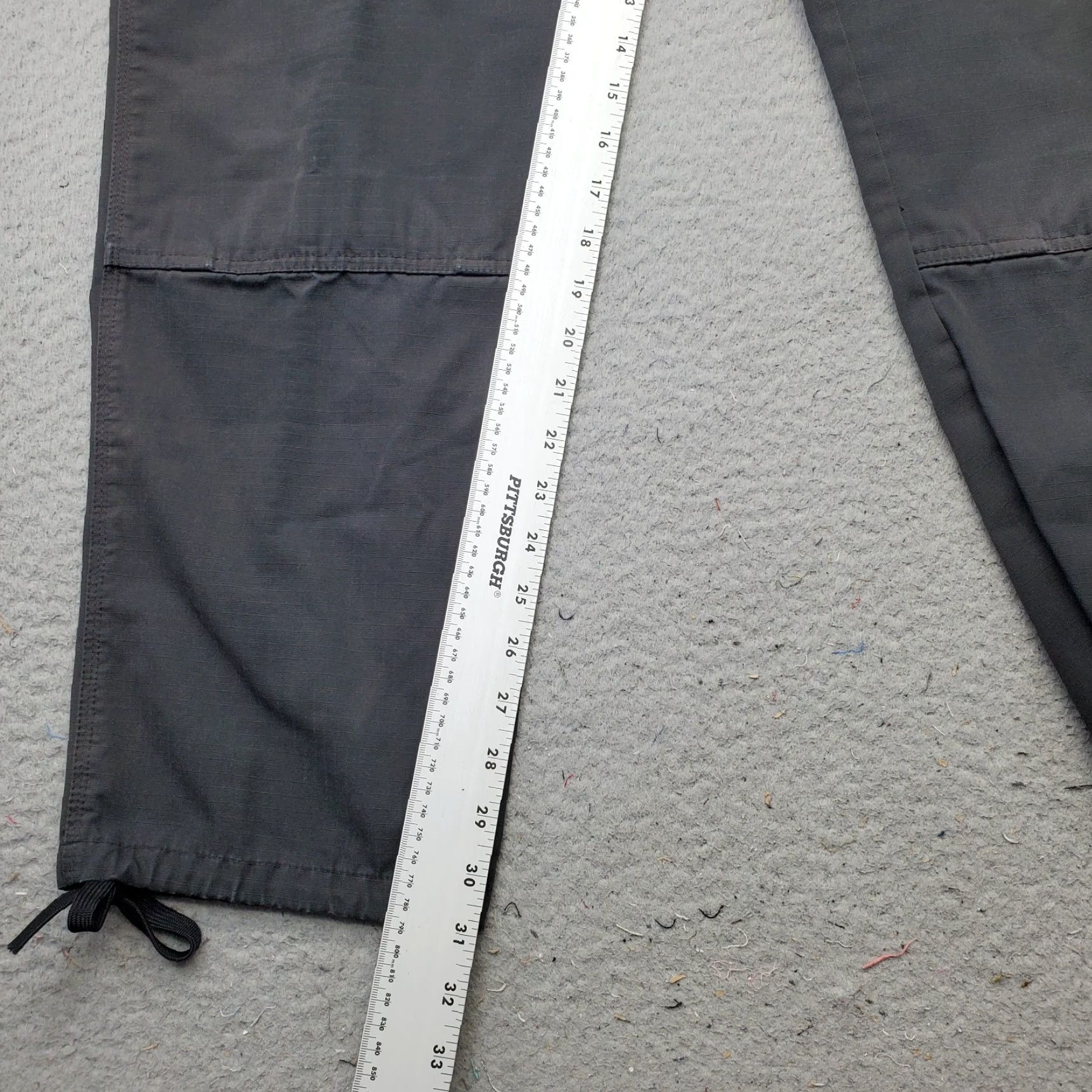 Vintage 5.11 Tactical Cargo Pants Mens XL Black Flex Fire Hose Work Double Knee Pants Mens XL Black Cargo Fit: Regular Inseam 31" Waist 40" Size US 36 / EU 52 - 4 Thumbnail