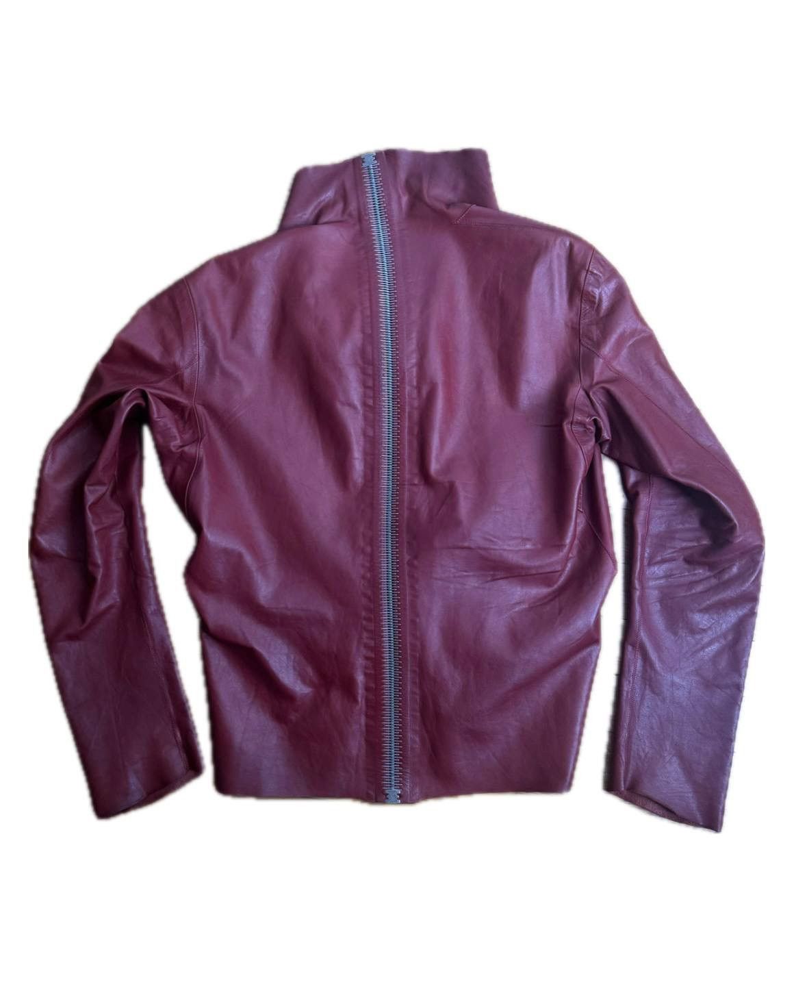 Isaac Sellam Experience isaac sellam leather jacket red wine Size US L / EU 52-54 / 3 - 2 Thumbnail