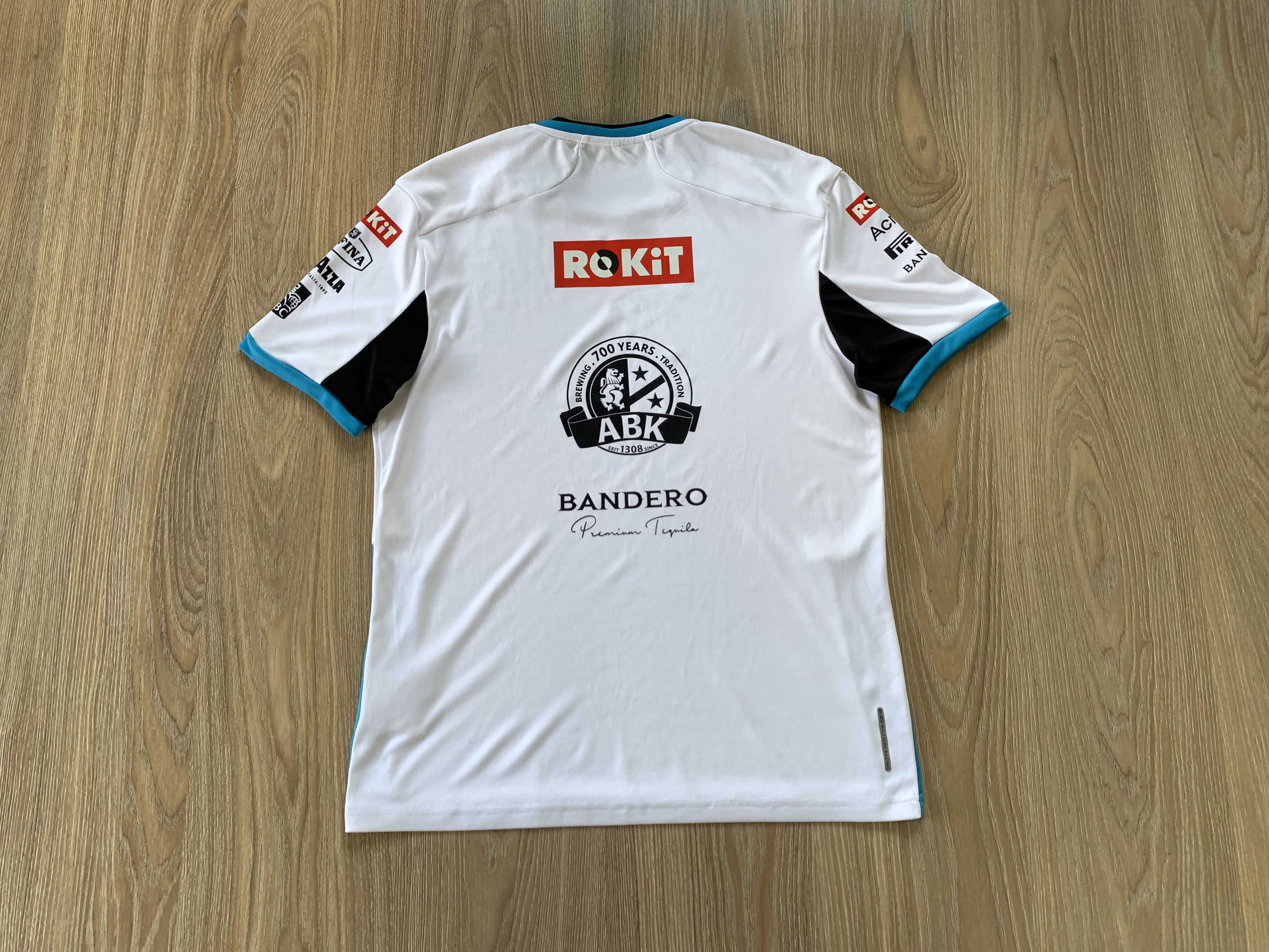 Mercedes-Benz × Rokit AMG Mercedes Racing White T Shirt Jersey Size US M / EU 48-50 / 2 - 3 Thumbnail