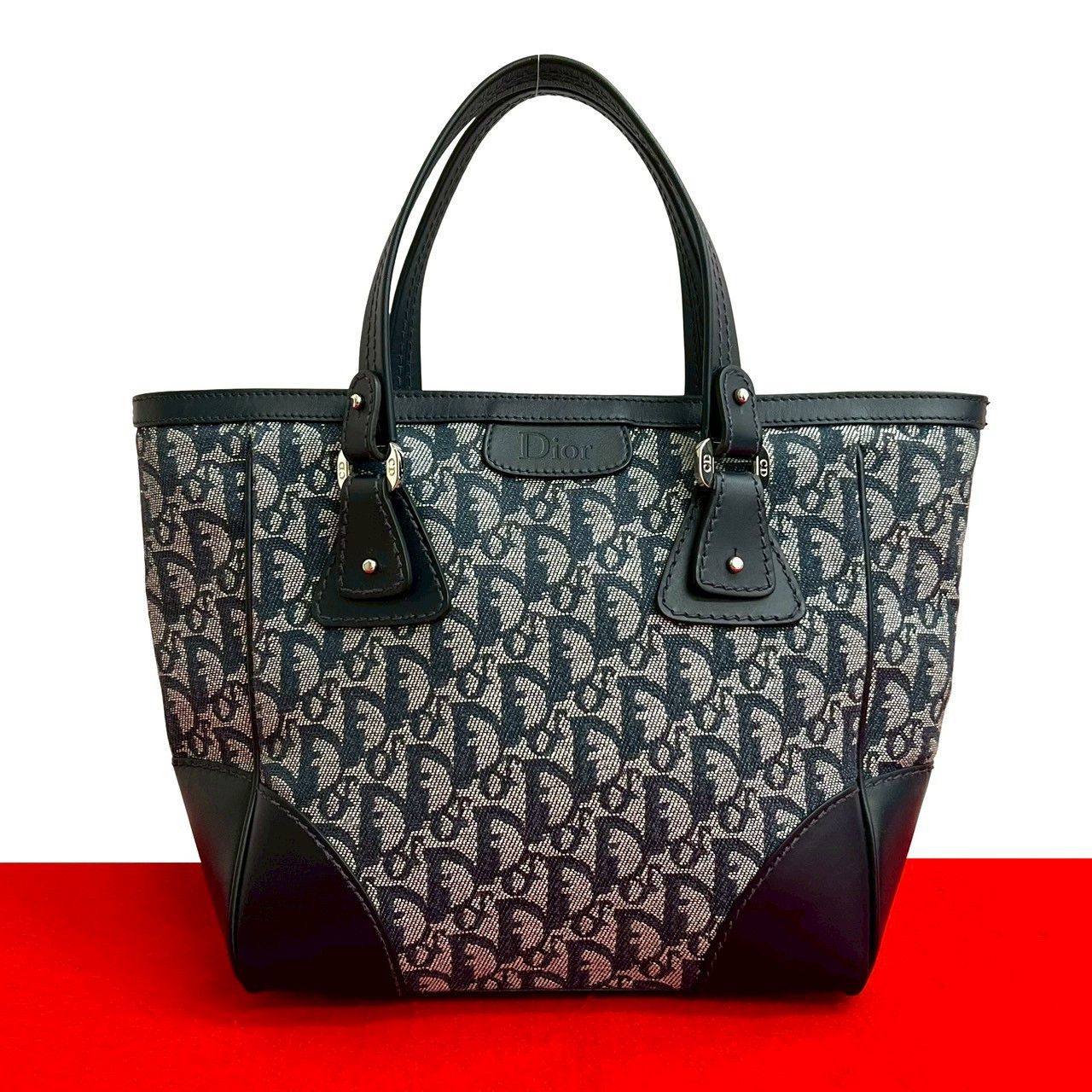 Dior Dior Christian Dior Trotter Canvas Leather Handbag Textile Handbag DUTY FREE for USA Size ONE SIZE - 1 Thumbnail