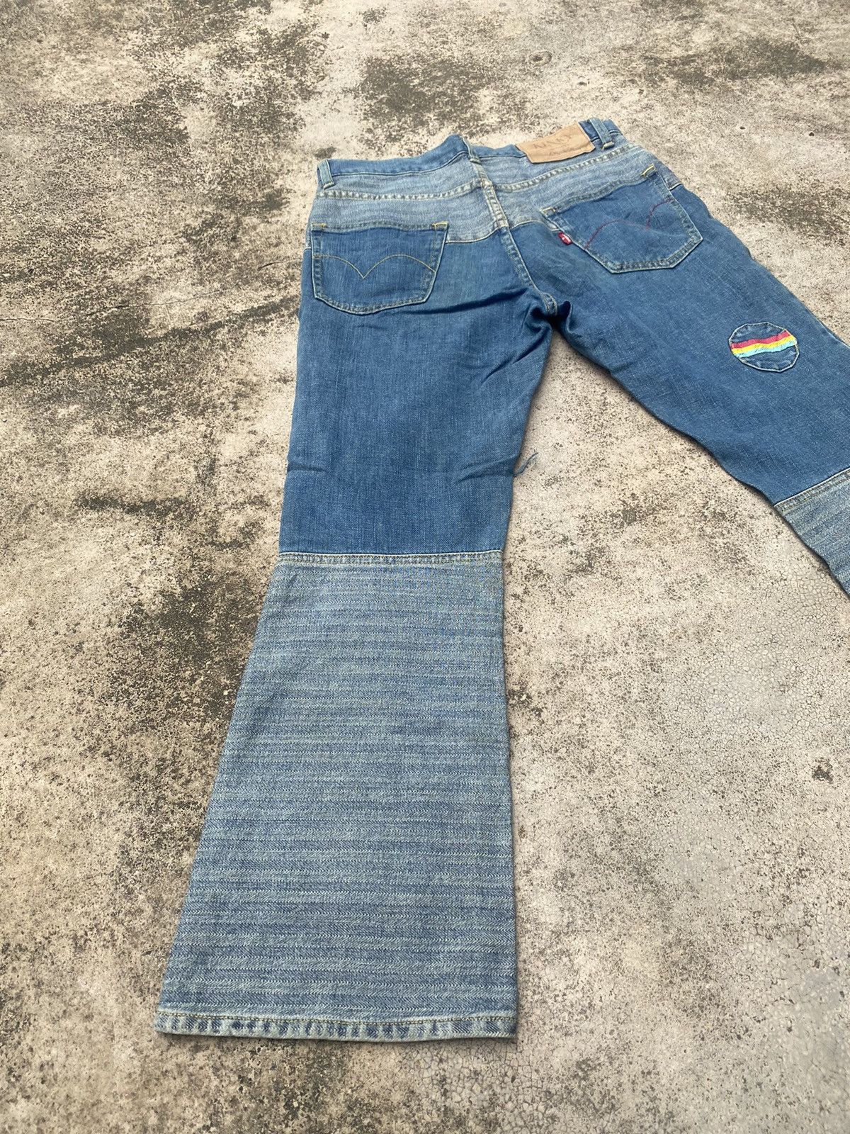 Hysteric Glamour × Japanese Brand Flare Jeans Hysteric Glamour Hagi Patches Bootcut Size US 28 / EU 44 - 12 Thumbnail