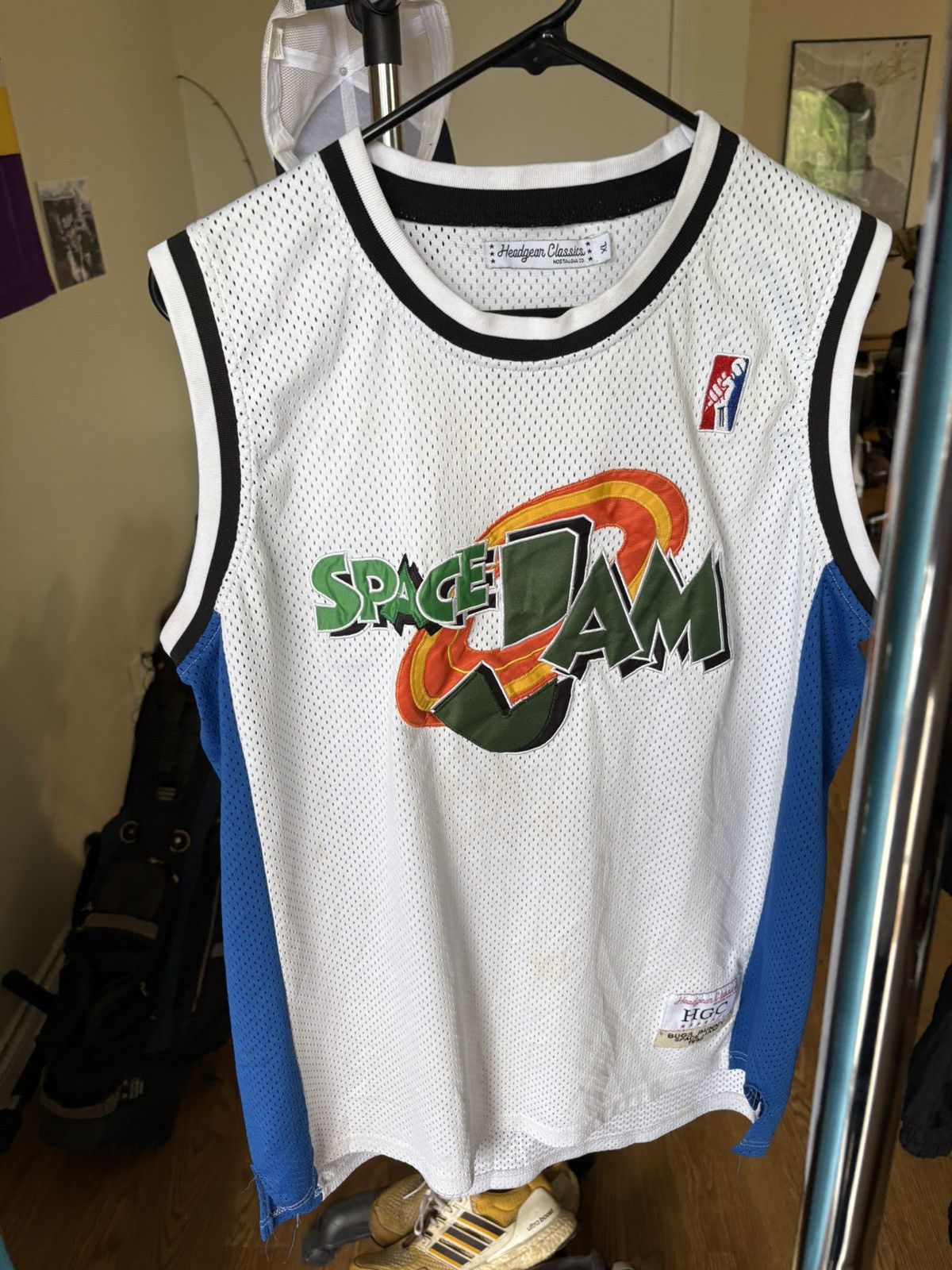 Vintage Bugs Bunny Space Jam Jersey Size US XL / EU 56 / 4 - 2 Thumbnail