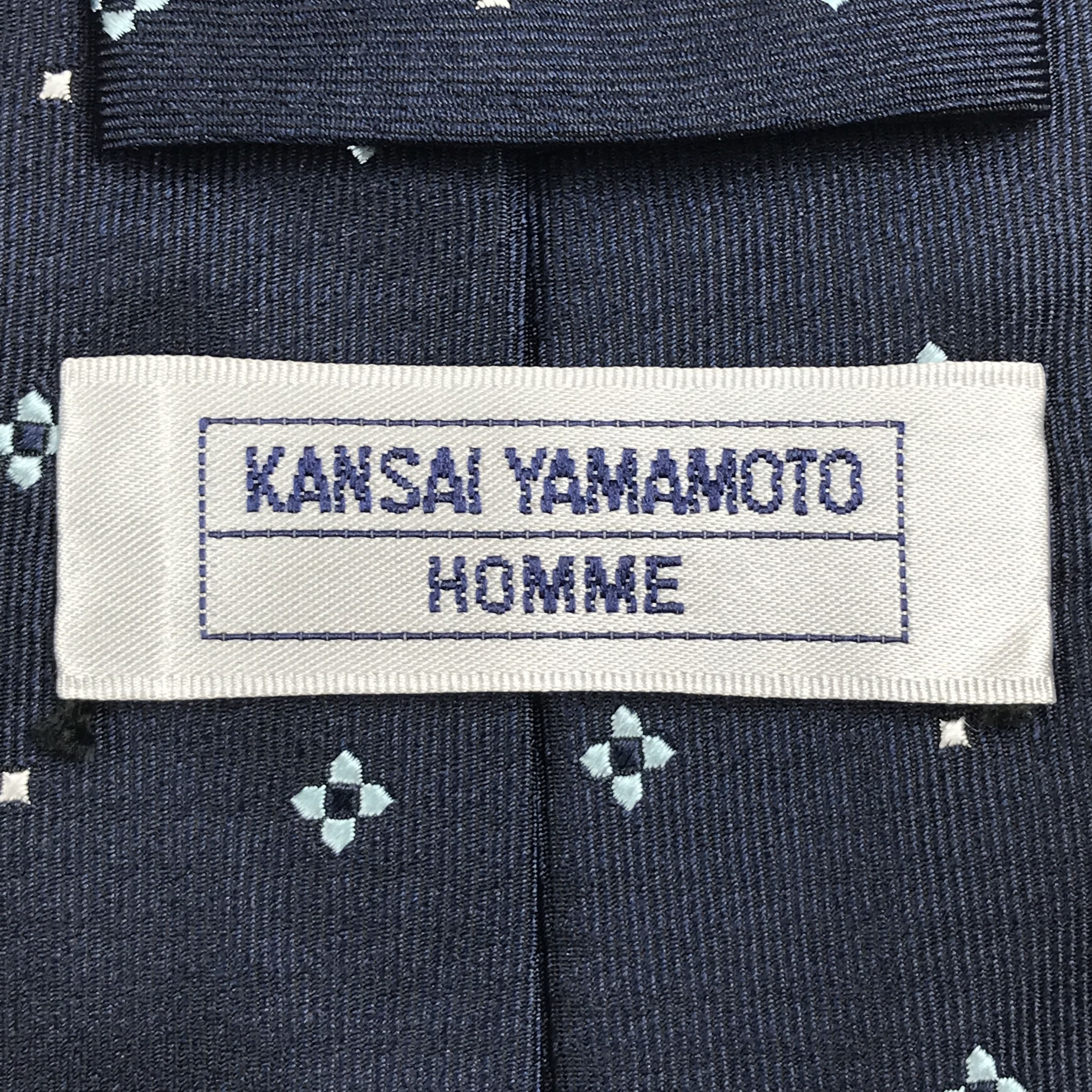 Japanese Brand × Kansai Yamamoto × Vintage Vintage Kansai Yamamoto Homme Silk Necktie Size ONE SIZE - 6 Thumbnail