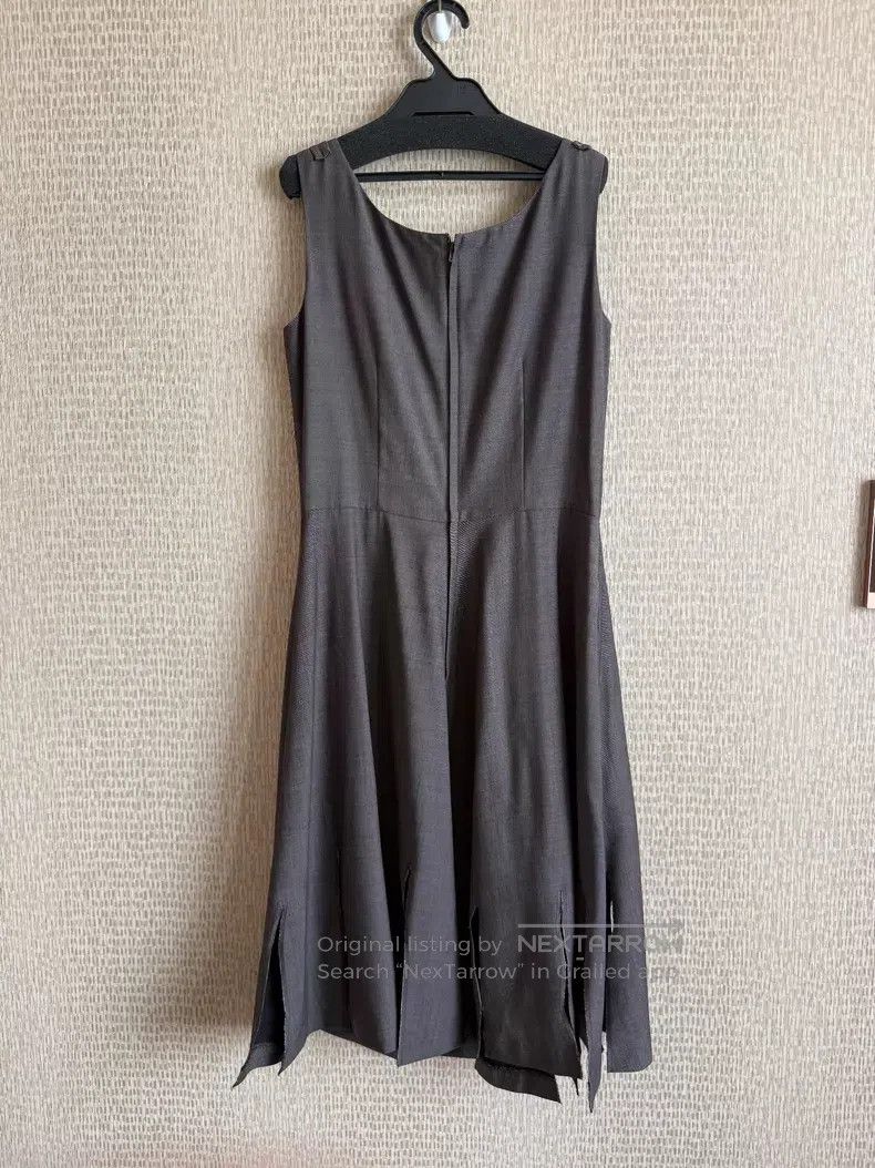 Comme des Garcons Comme des Garcons Tear Hem Bow Tie Dress Size S / US 4 / IT 40 - 4 Thumbnail