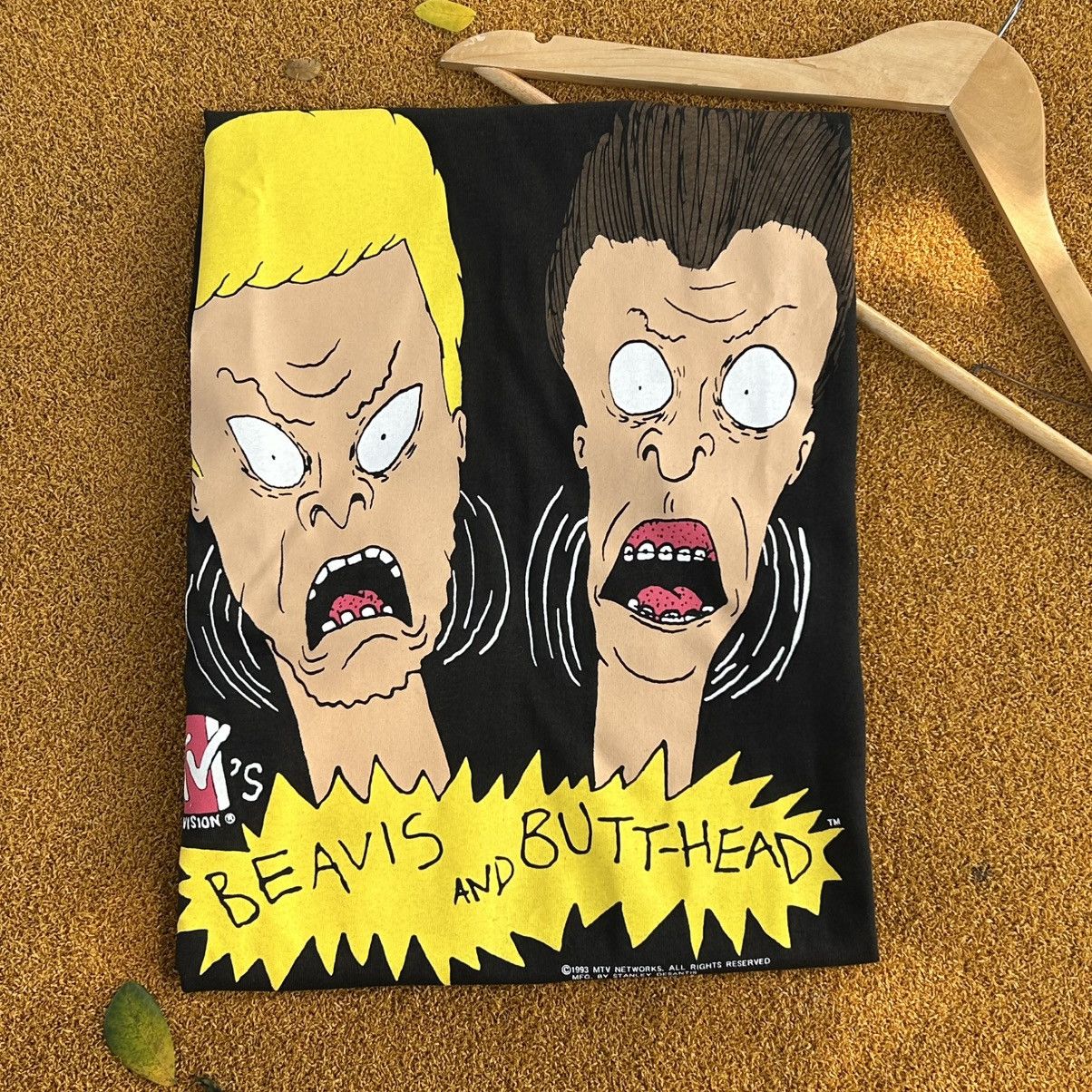 Band Tees Beavis snd butt-head 1993 vintage mtv Size US XL / EU 56 / 4 - 5 Thumbnail