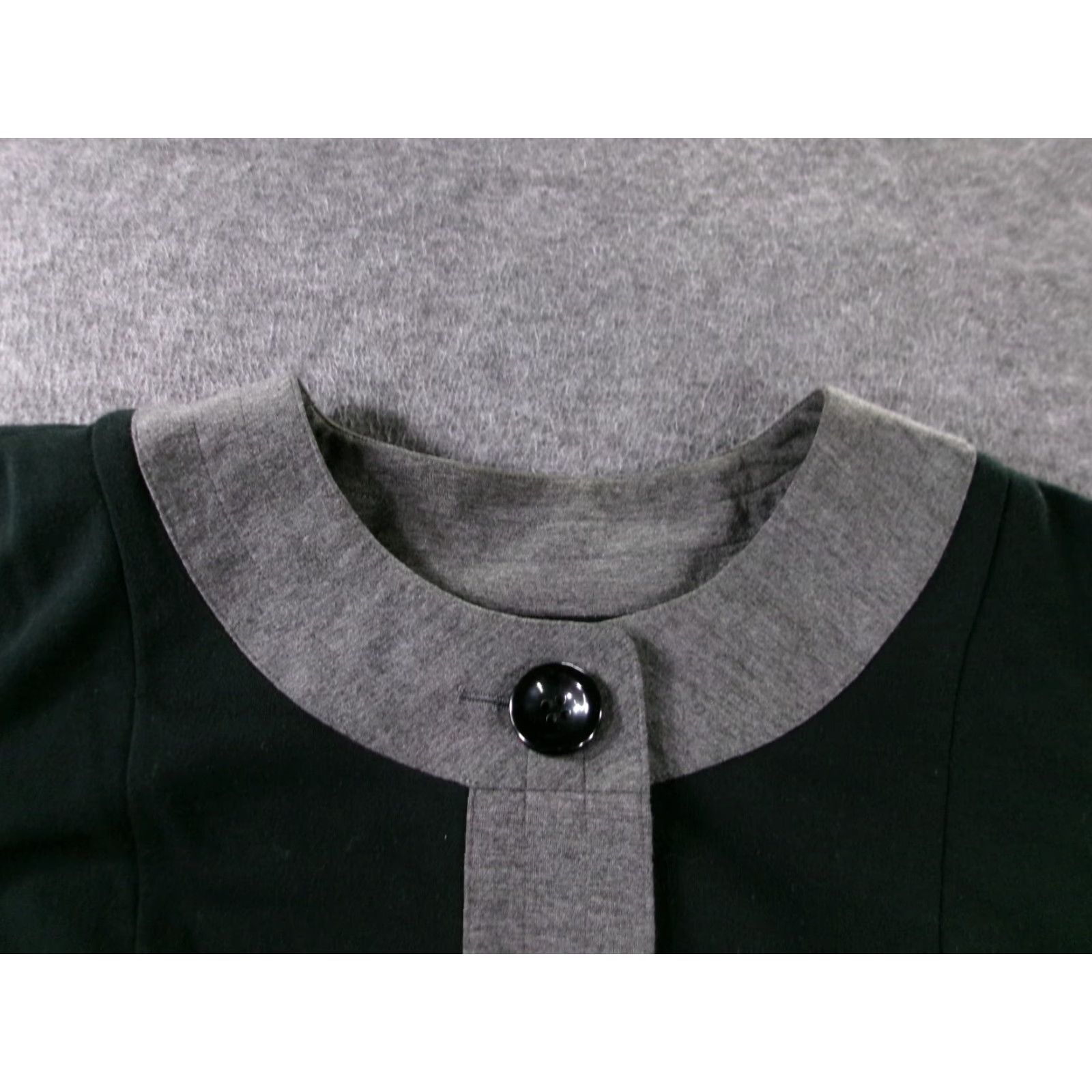 Vintage Dialogue Jacket Women Adult 3X Black Button Front Causal Capsule Prep Classic Office 90s Womens Size XXL / US 16-18 / IT 52-54 - 2 Thumbnail