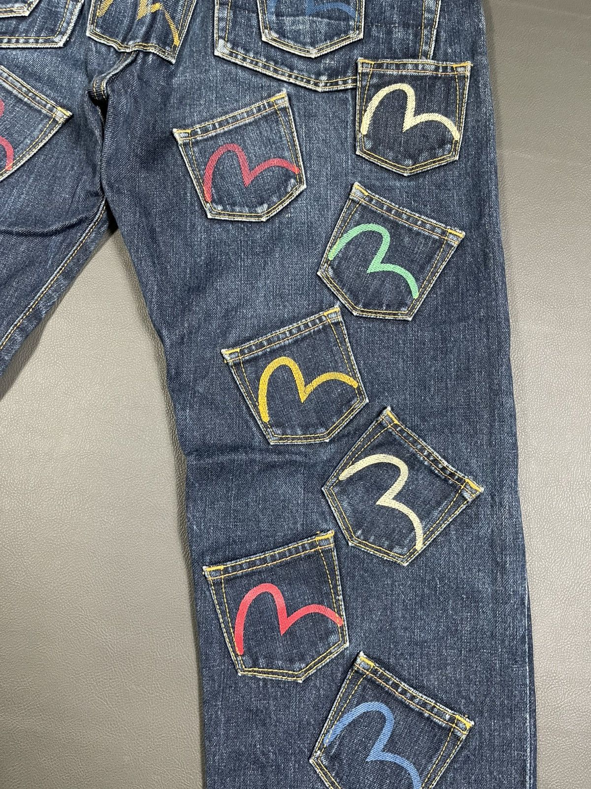 Evisu Evisu Multi Pocket Jeans Lot. 0001 Size US 33 - 5 Thumbnail