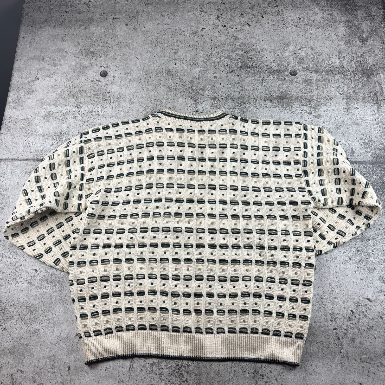 Bill Blass Vintage Sweater by Bill Blass size XL USA Made 100% Cotton Size US XL / EU 56 / 4 - 3 Thumbnail
