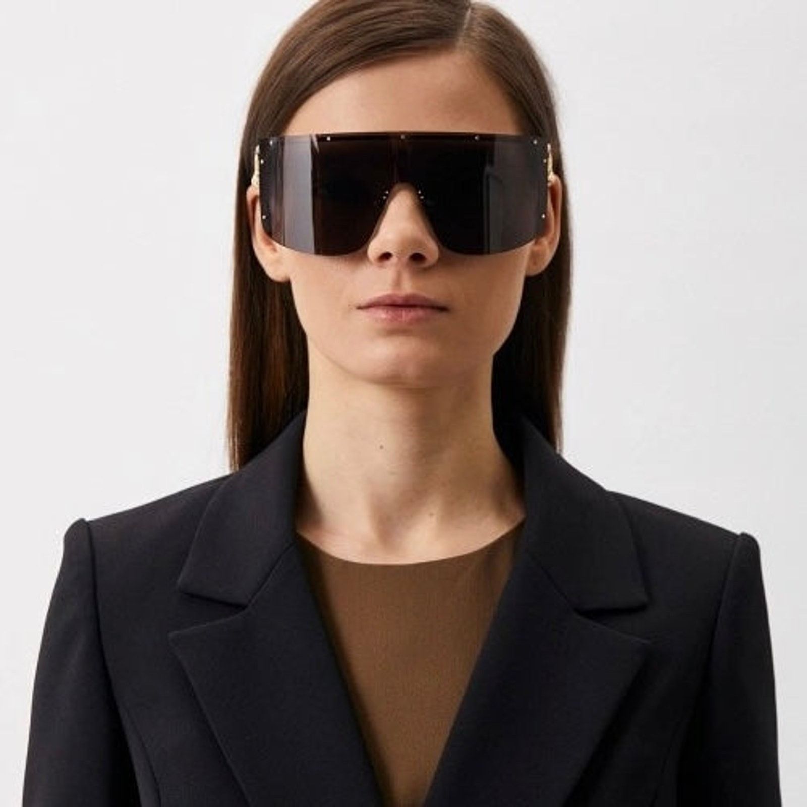 Roberto Cavalli New, ROBERTO CAVALLI Sunglasses SRC015 Col.300G Authentic Size ONE SIZE - 4 Thumbnail