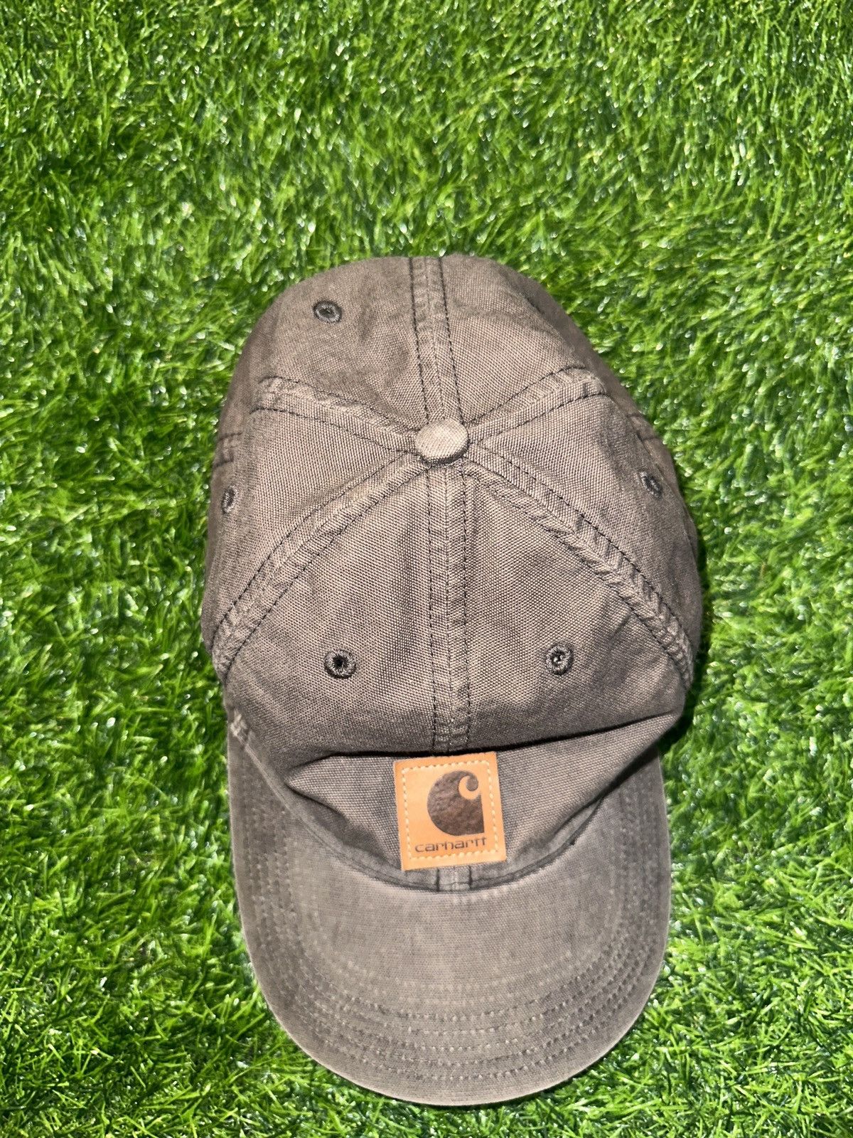 Carhartt Carhartt workwear adjustable velcro hat Size ONE SIZE - 3 Thumbnail