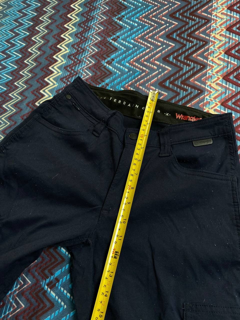 Japanese Brand × Wrangler Crazy Crash Dirty Baggy Faded Jean Japan Avant Garde Style Size US 27 - 7 Thumbnail