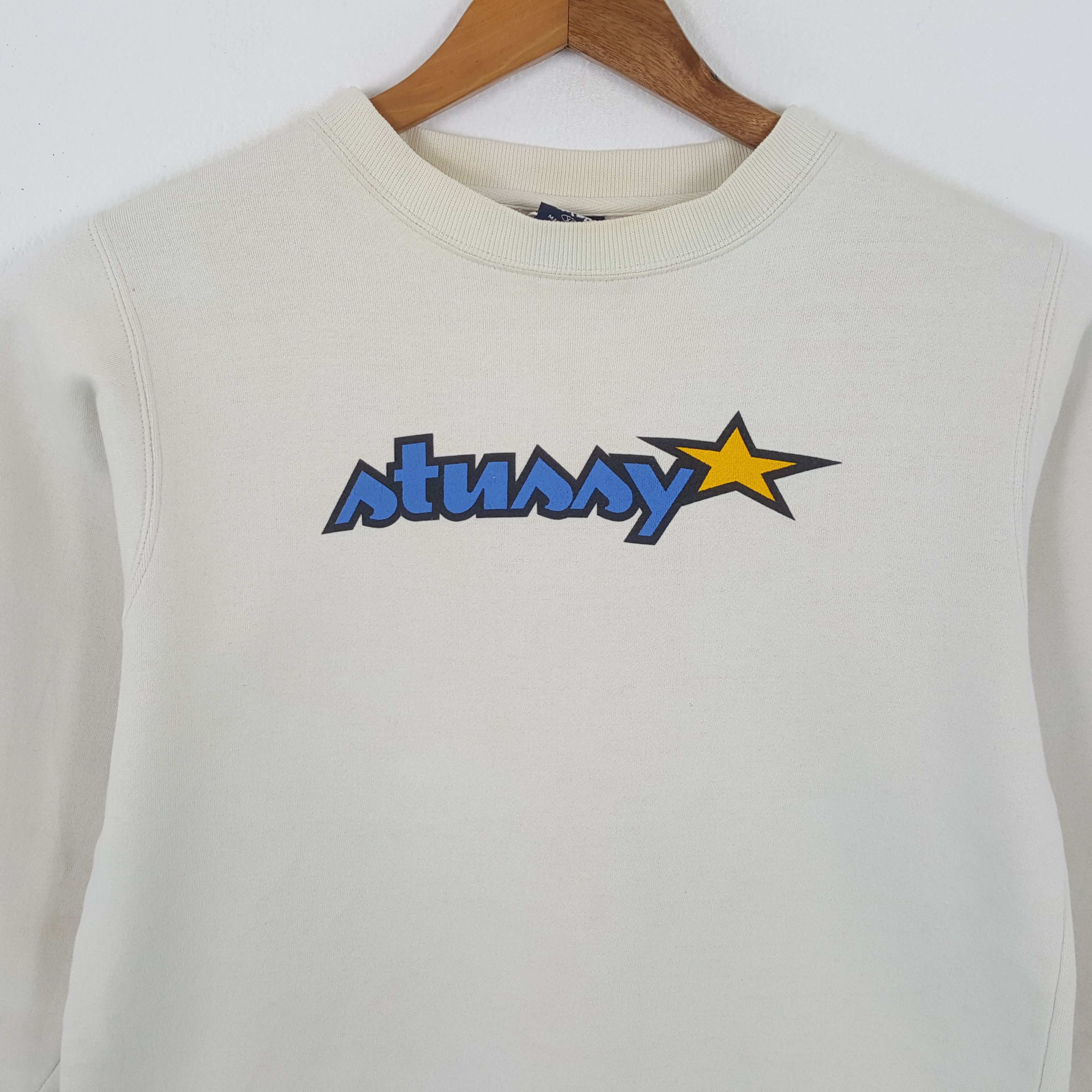 Stussy × Vintage Vintage STUSSY x Orlando Magic NBA Streetwear Sweatshirts Size US S / EU 44-46 / 1 - 2 Thumbnail