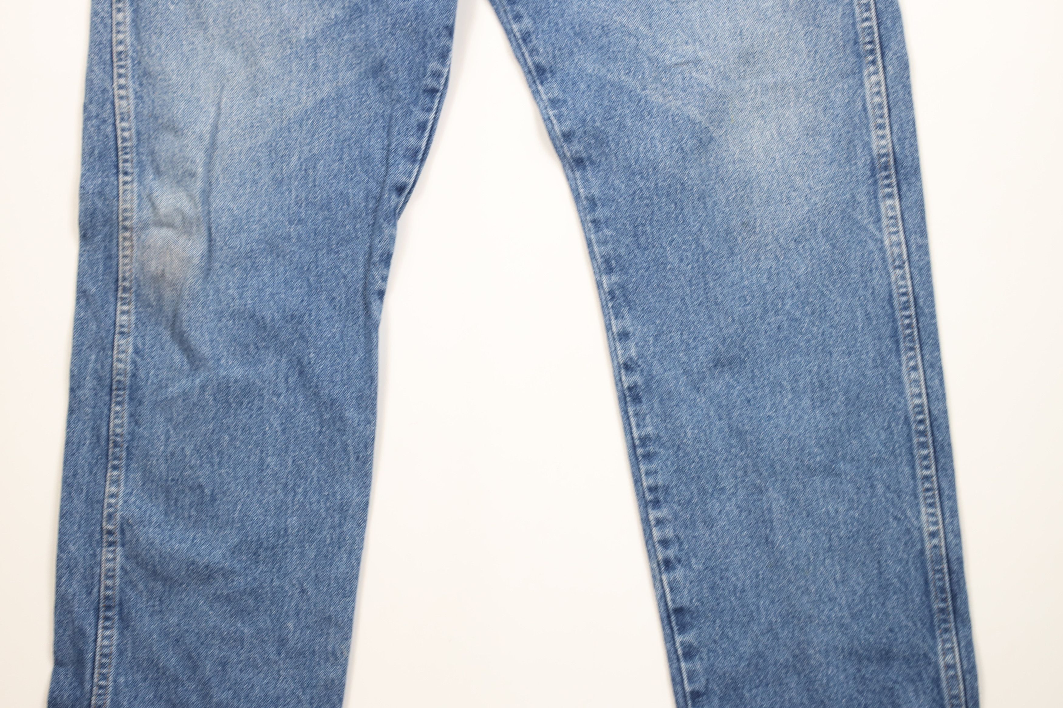 Cabelas Vintage Cabelas Faded Straight Leg Denim Jeans Blue Cotton Size 38" / US 16 / IT 52 - 3 Thumbnail
