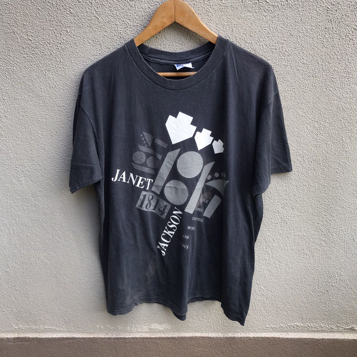 Apple × Vintage 1990 Janet Jackson Apple Japan Tour T Shirt | Grailed