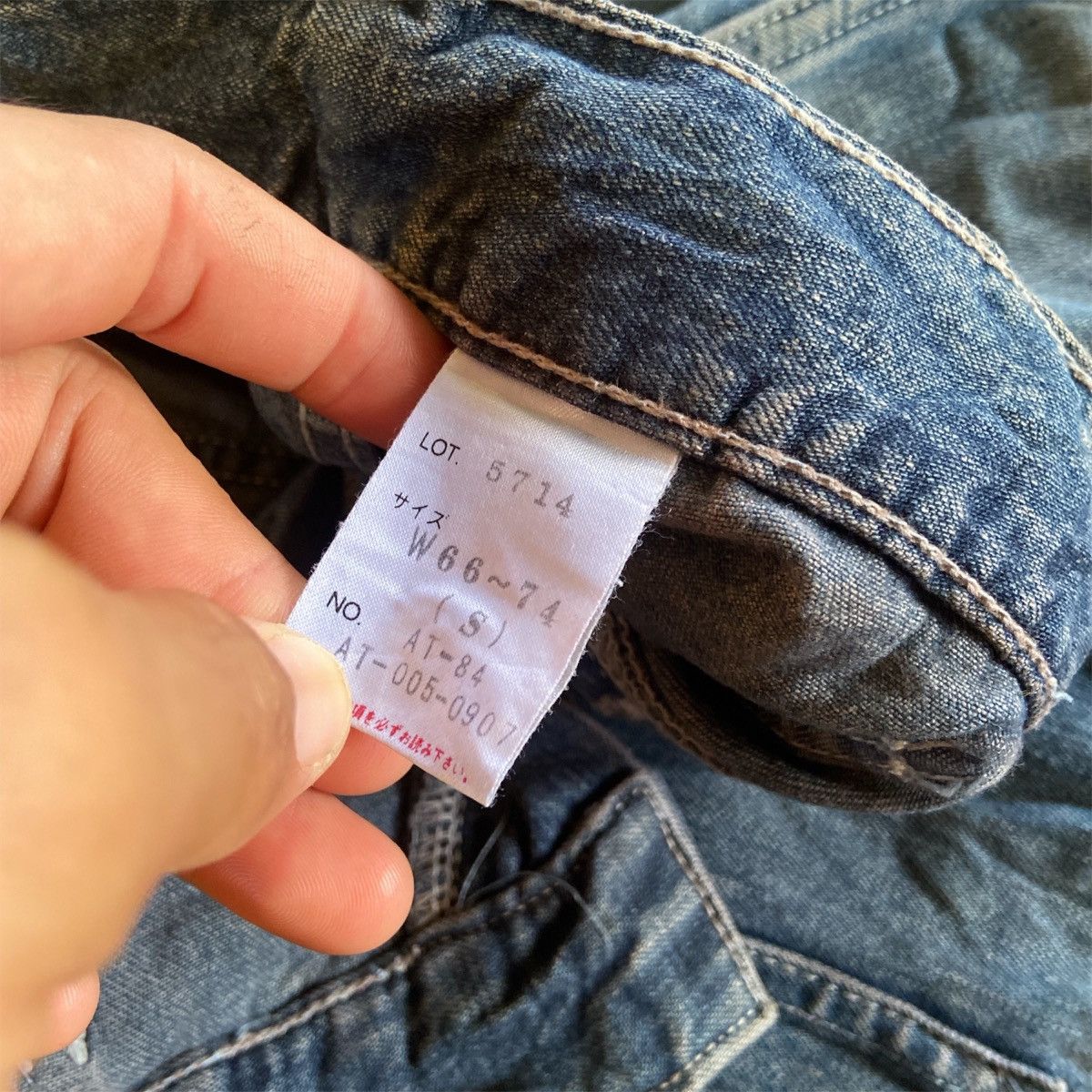 Schott Schott bros us army FLARE Size US 29 - 4 Thumbnail