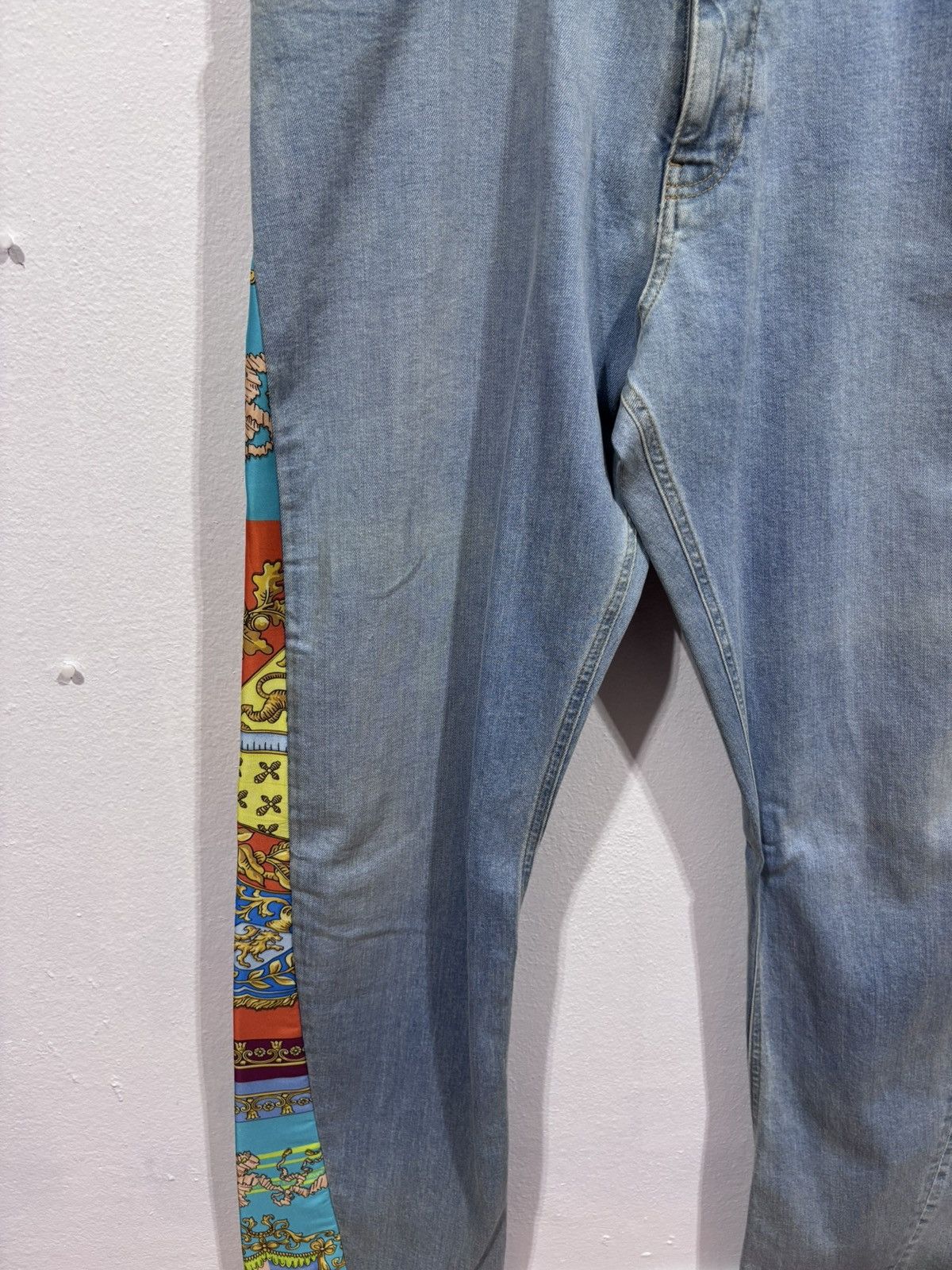 Versace Versace Blue Royal Rebellion Jeans Size US 34 / EU 50 - 2 Thumbnail