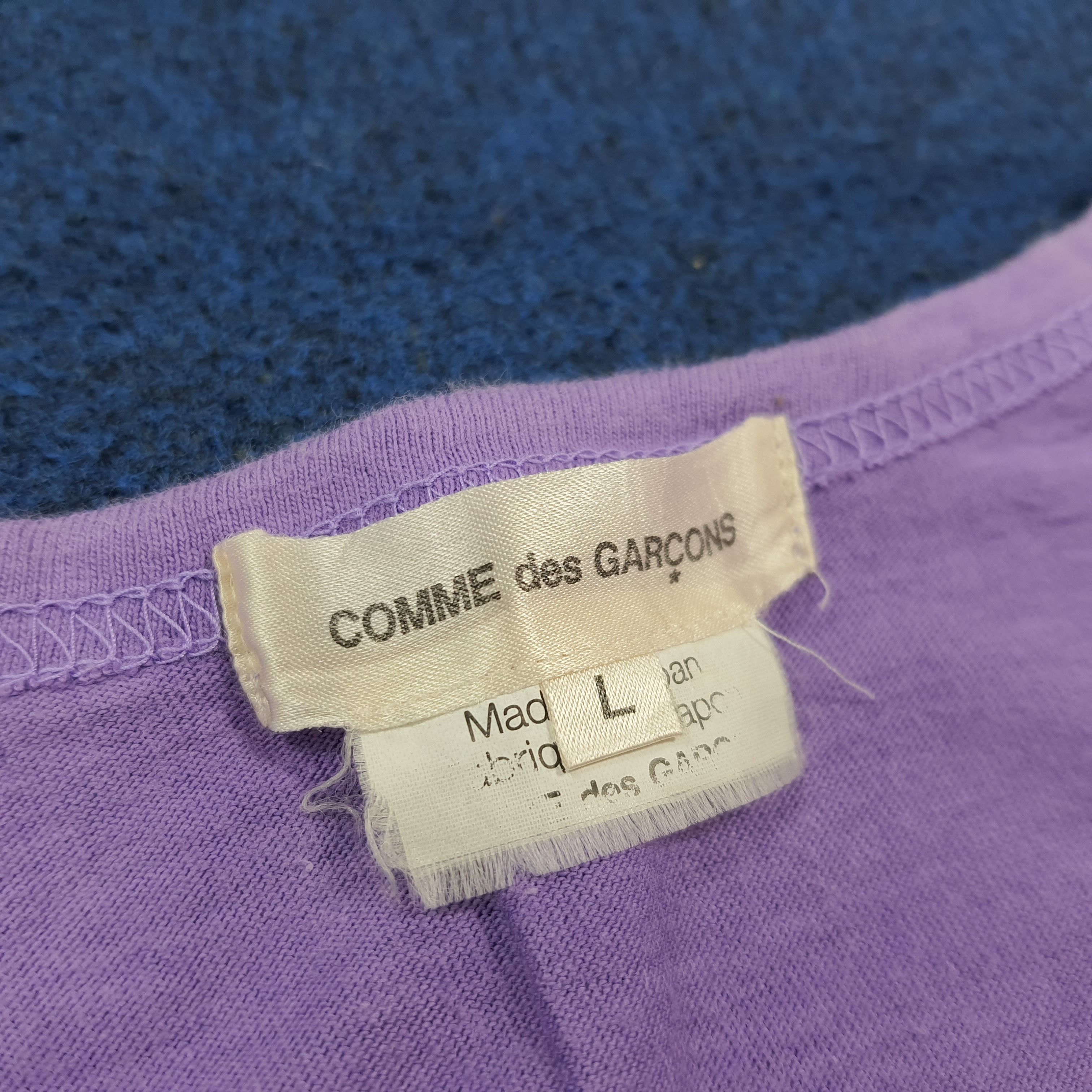 Comme des Garcons Comme des Garçons Striped Layered Shirt AD2007 C301N26 Size S / US 4 / IT 40 - 4 Thumbnail