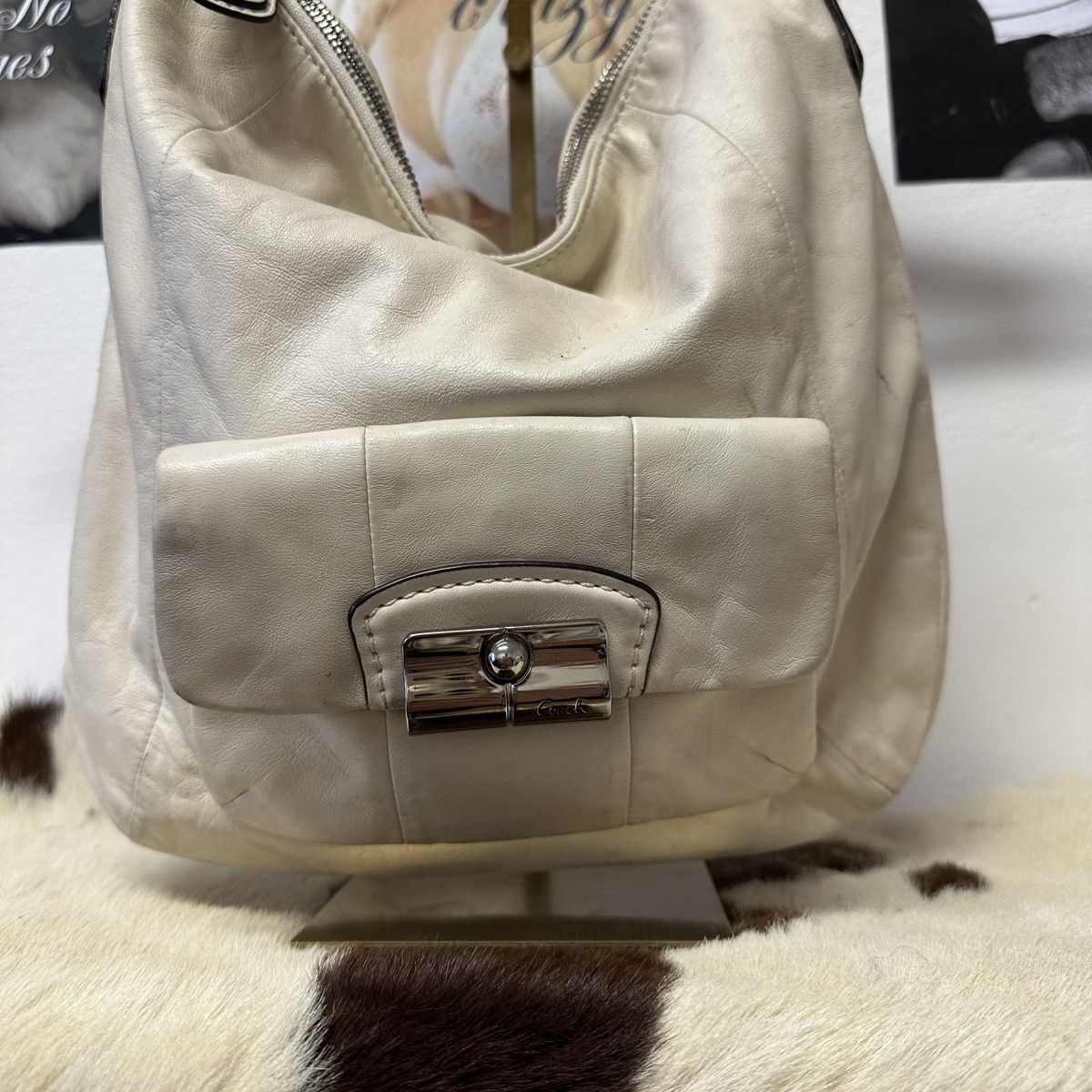 Coach Coach vintage white shoulder bag Size ONE SIZE - 4 Thumbnail