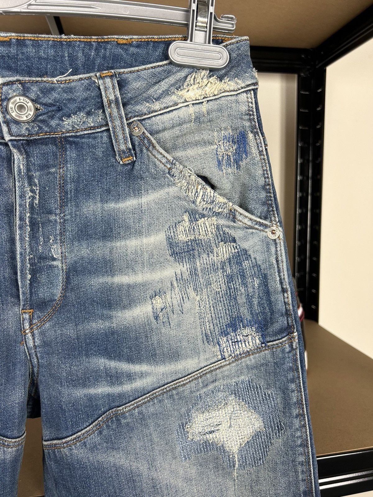 G-Star 5620 3D Zip Knee Skinny G-Star Denim Size US 29 - 5 Thumbnail