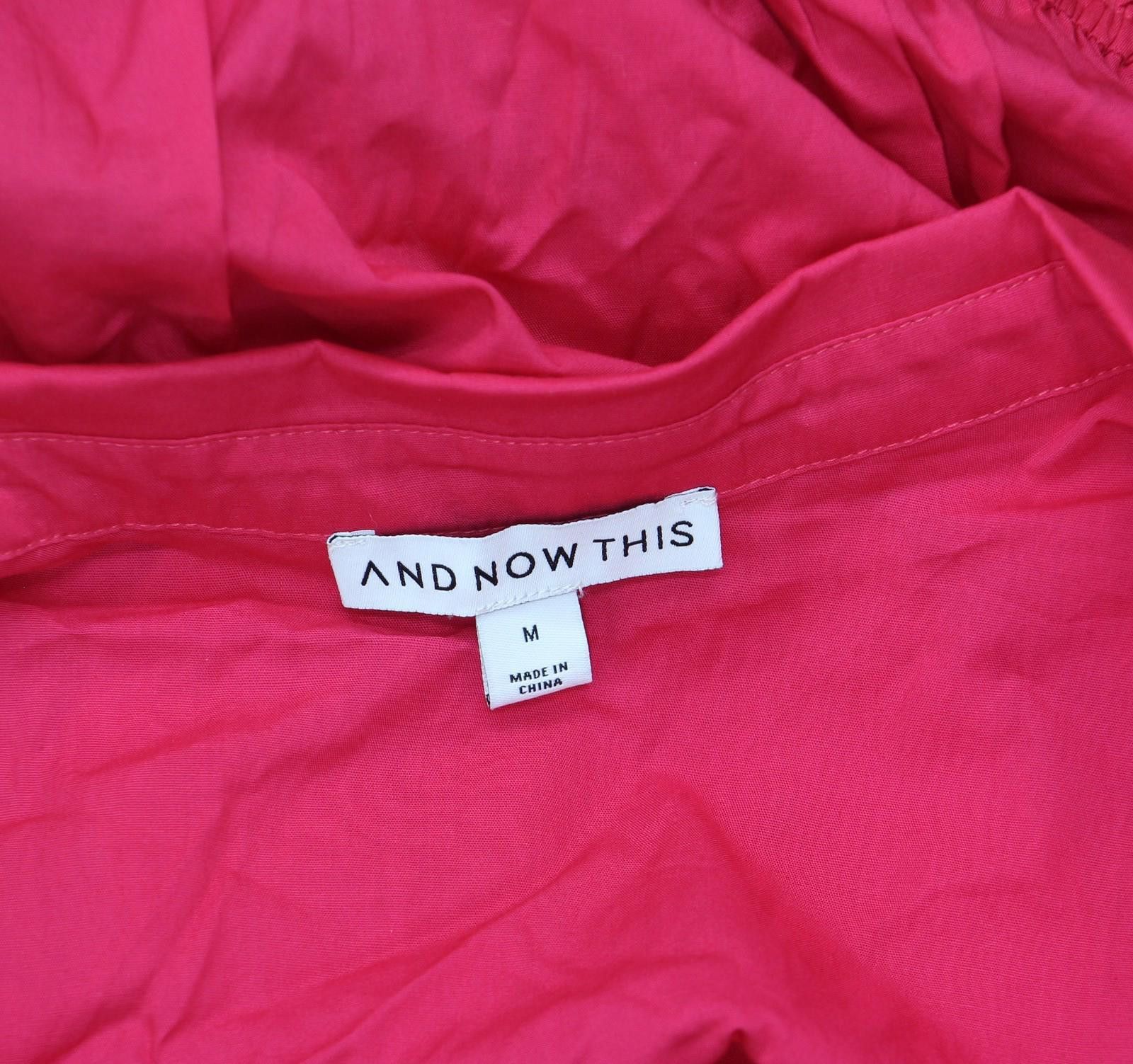 Other Nwt And Now This Flare Puff Sleeve Dress Pomegranate Red M Size M / US 6-8 / IT 42-44 - 5 Thumbnail