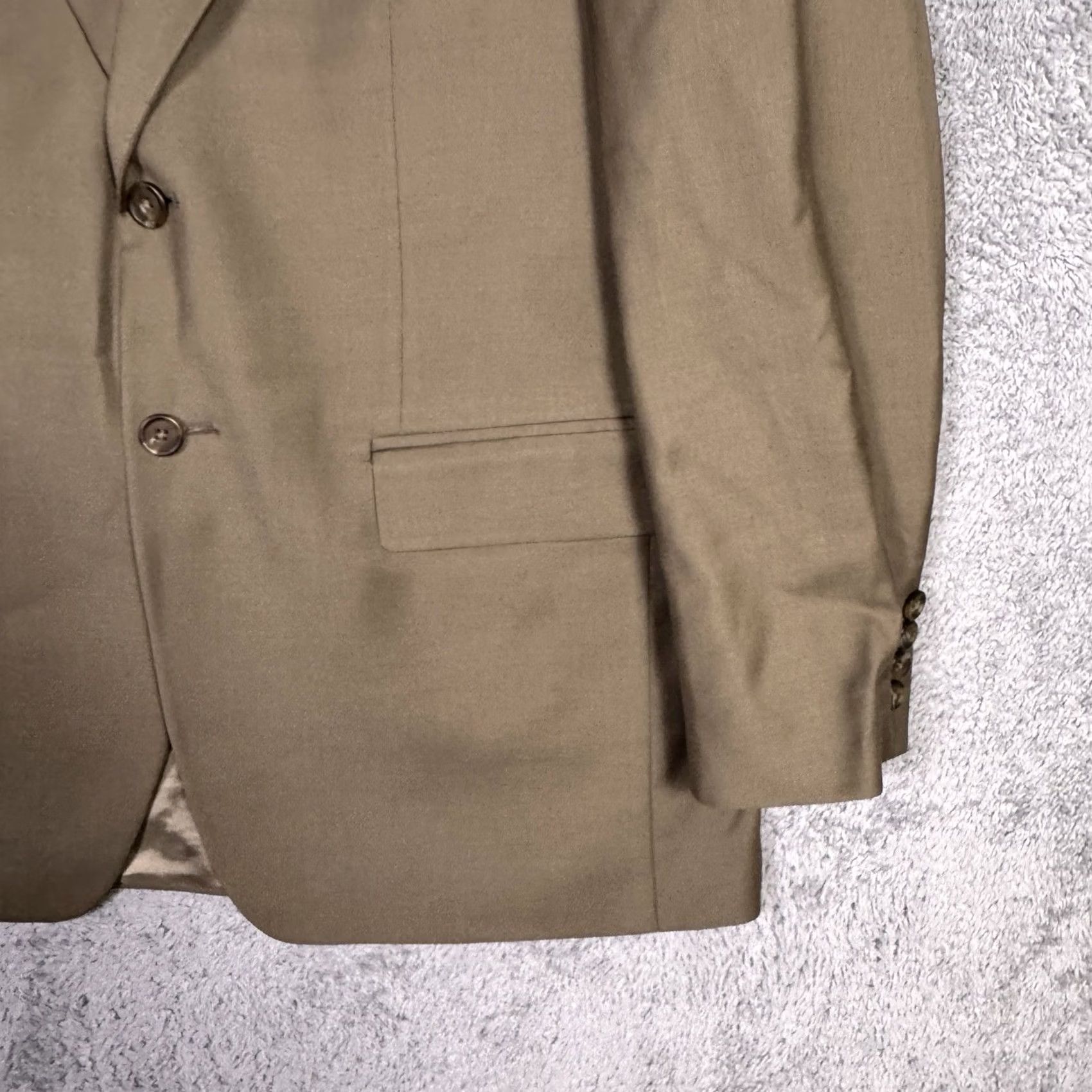 Ralph Lauren Ralph Lauren Blazer Men 40S Cashmere Wool Sport Coat Short Jacket Brown Size 40R - 3 Thumbnail