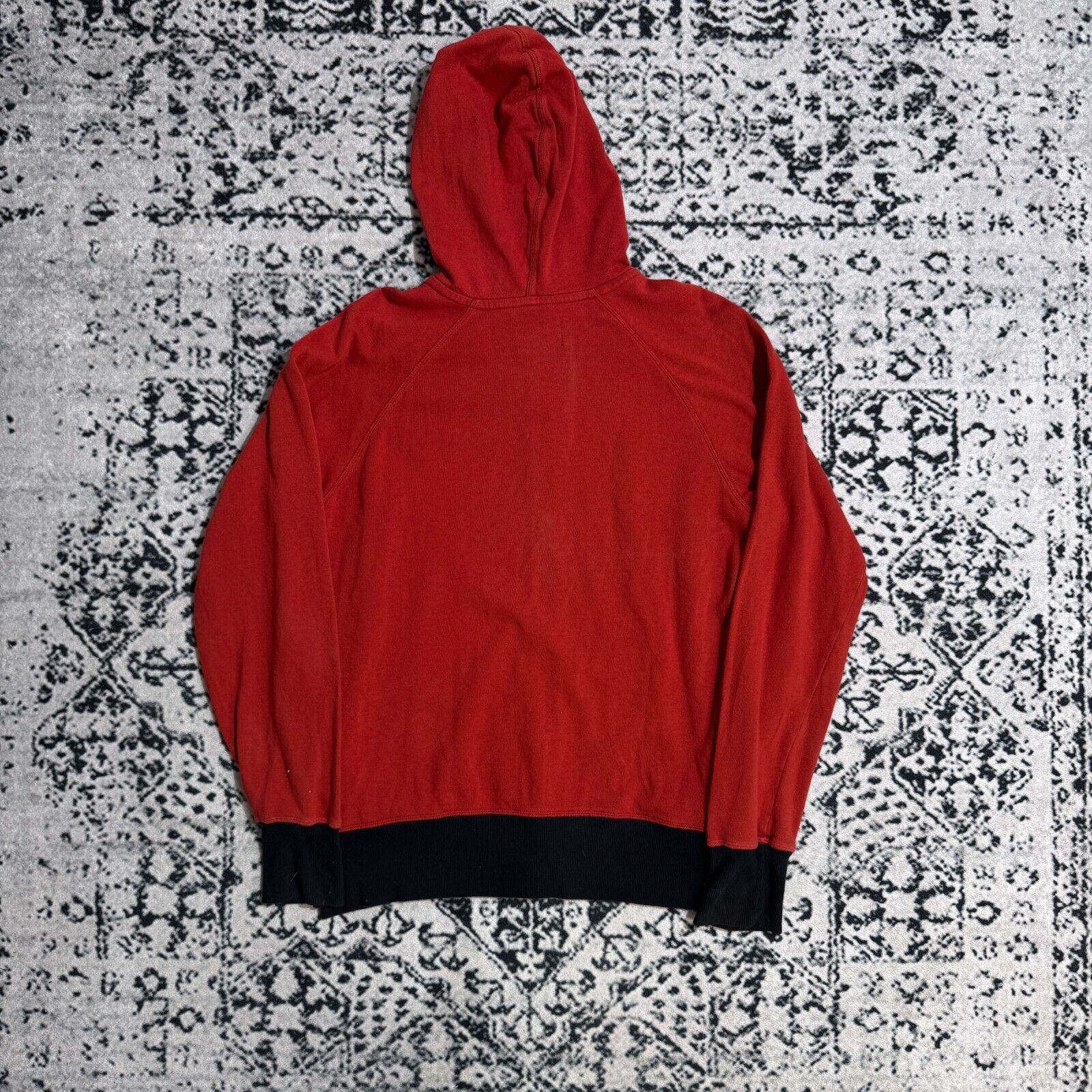 Billabong × Vintage Vintage Billabong Unisex Red Cotton Zip Hoodie Size Medium Size US M / EU 48-50 / 2 - 8 Thumbnail