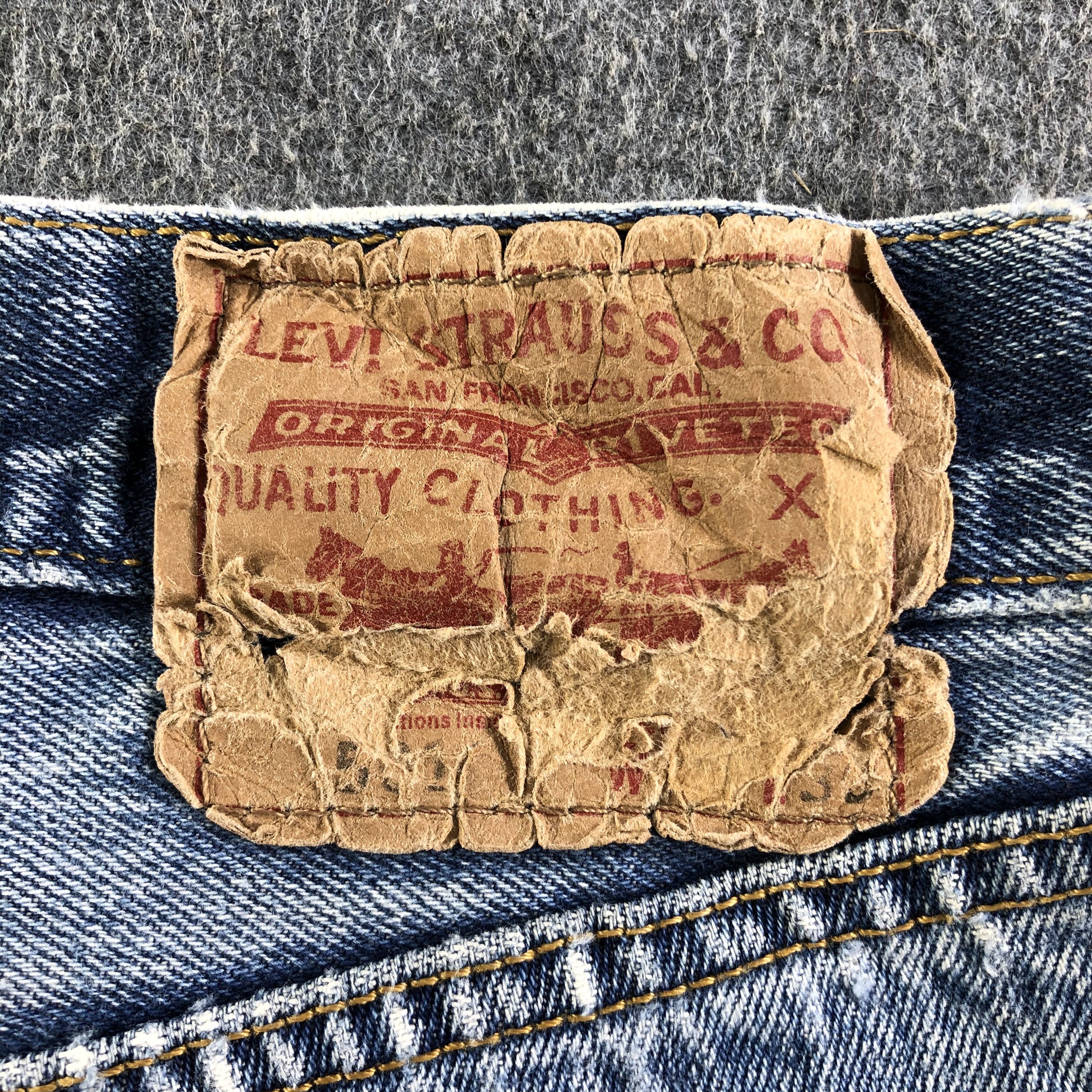 Levi's Vintage Distressed Levis 501 Jeans-J4240 Size US 31 - 5 Thumbnail