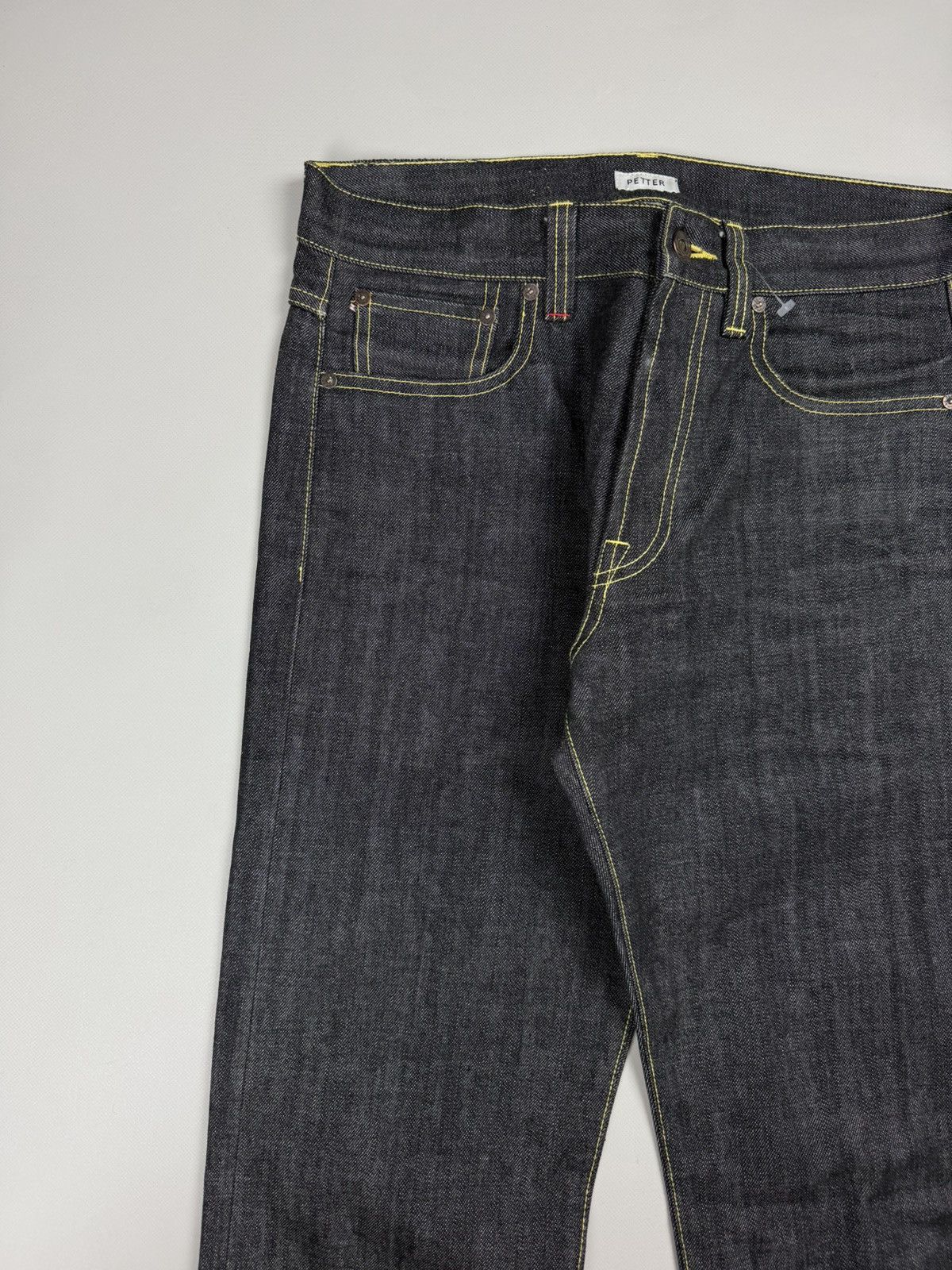 Denim Demon Denim Demon AAJJA PETTER Men’s Raw Selvedge Denim Jeans Size US 31 - 6 Thumbnail