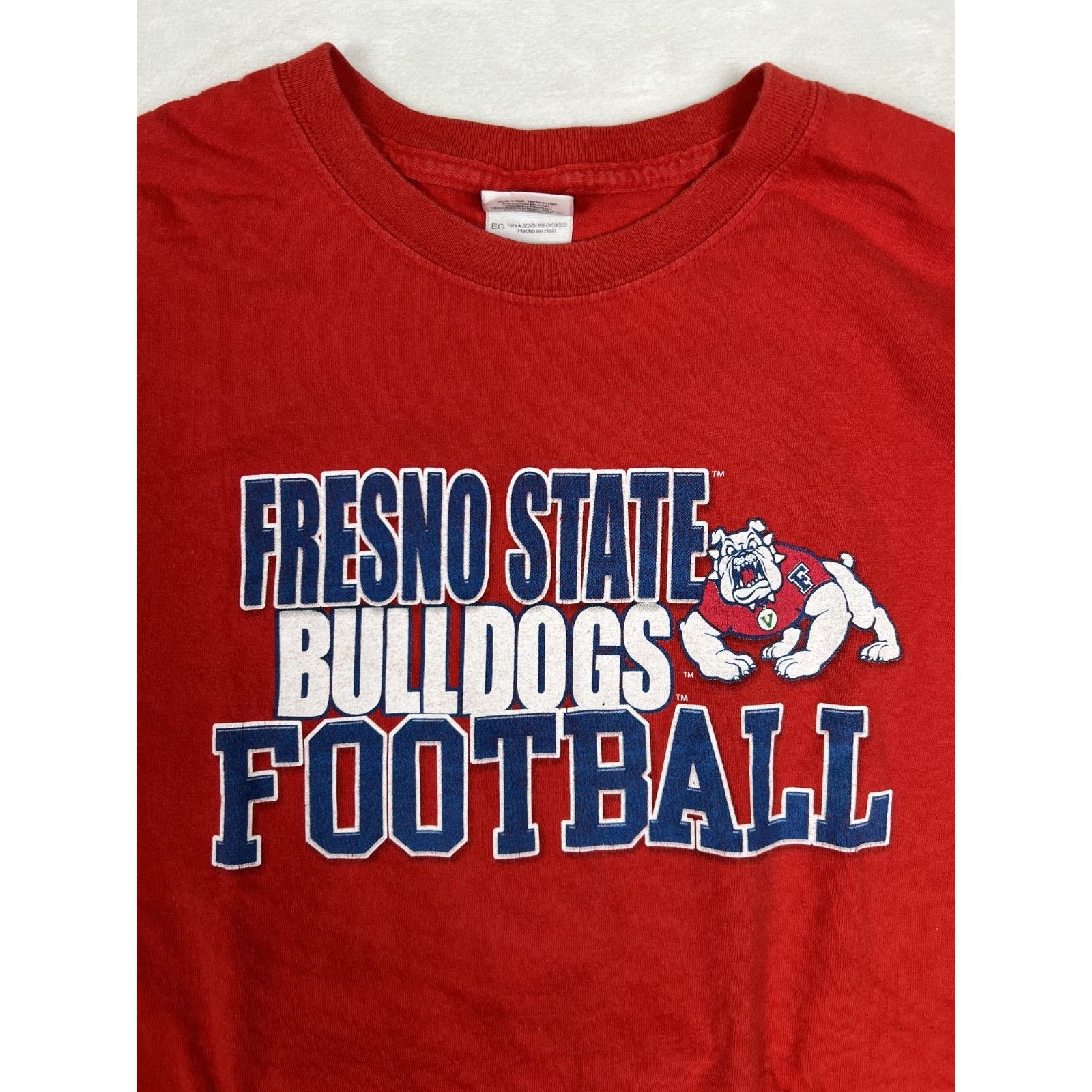 Gildan Vintage Fresno State Bulldogs T-Shirt Size XL Double Sided Y Size US XL / EU 56 / 4 - 4 Thumbnail