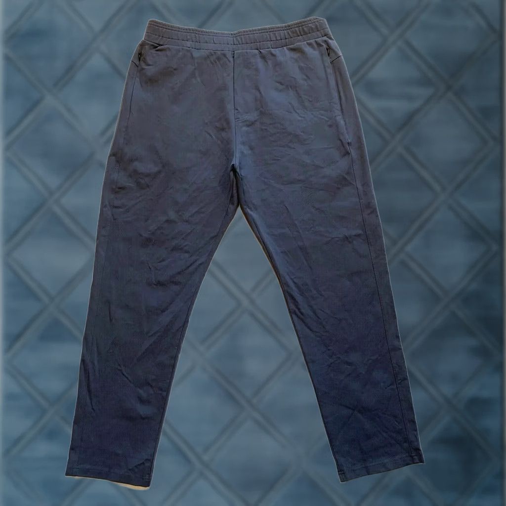 Vintage Public Rec All Day Every Day Pants Nylon Stretch Elastic Waist Jogger 32/30 Mens Gray 4-Pocket Zipper Size US 32 / EU 48 - 1 Thumbnail