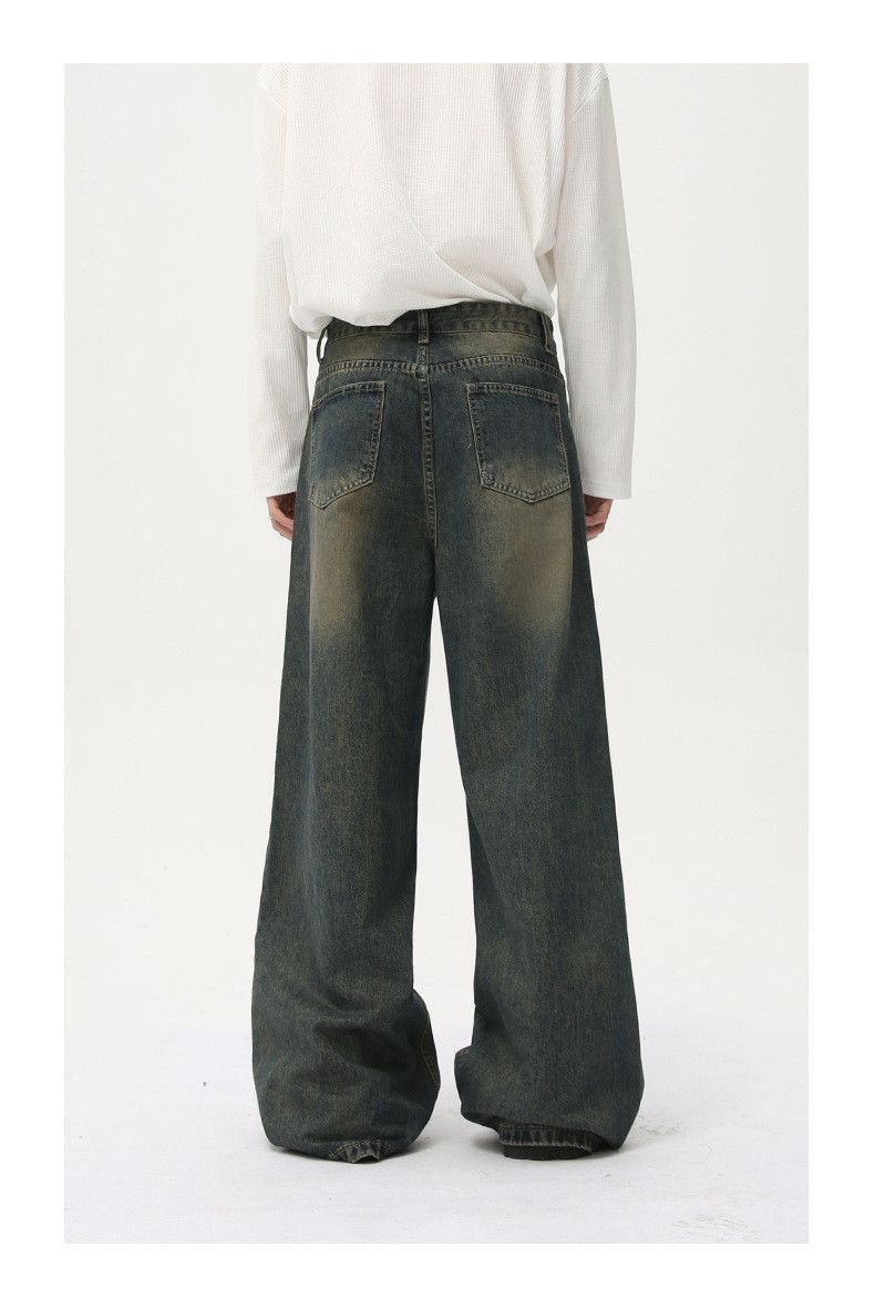 Japanese Brand × Jean Japanese retro distressed retro casual versatile jeans Size US 32 / EU 48 - 6 Thumbnail