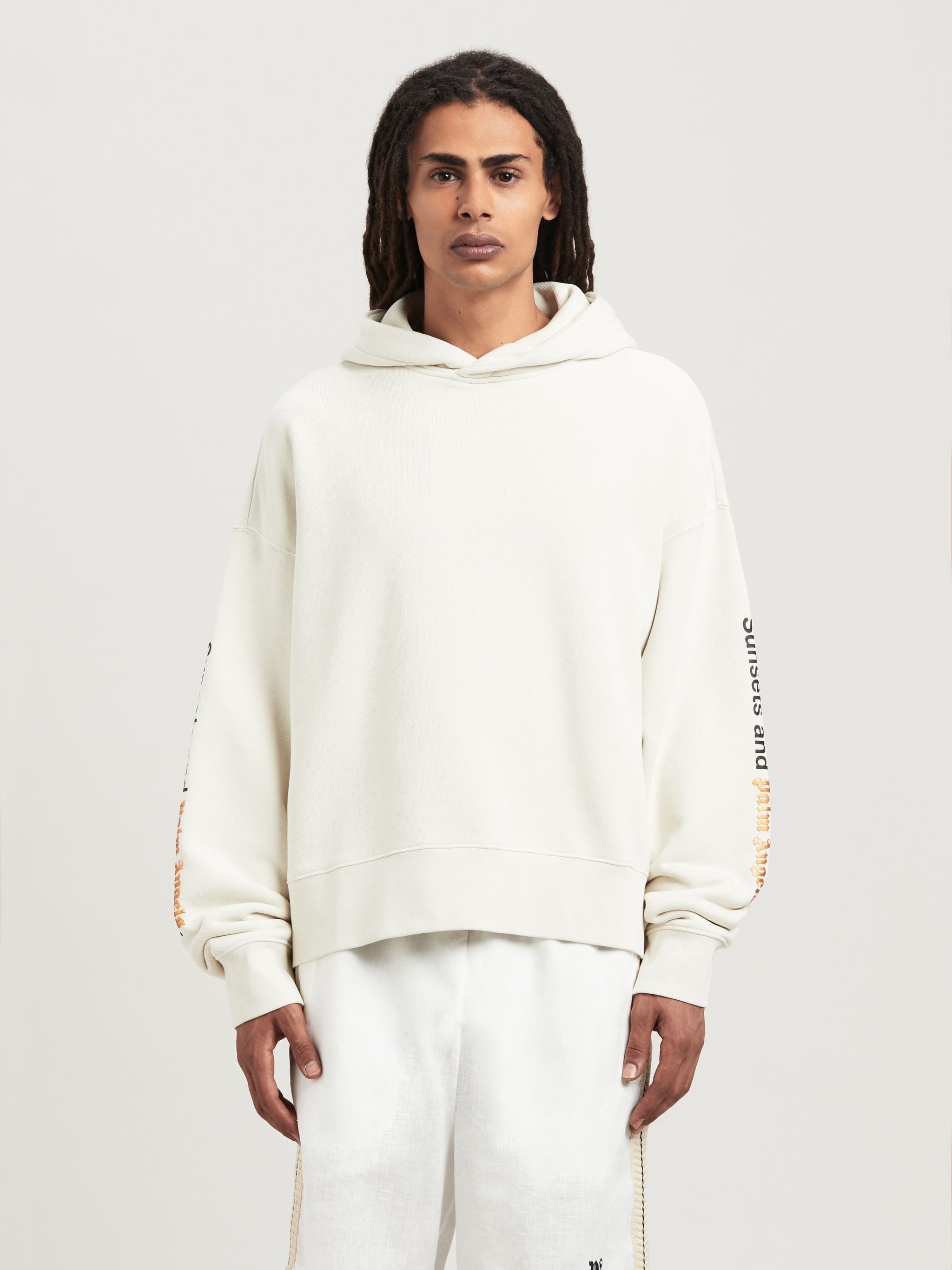 Palm Angels o1gr1nt0425 Sunsets Hoodie in Butter Size US XS / EU 42 / 0 - 3 Thumbnail